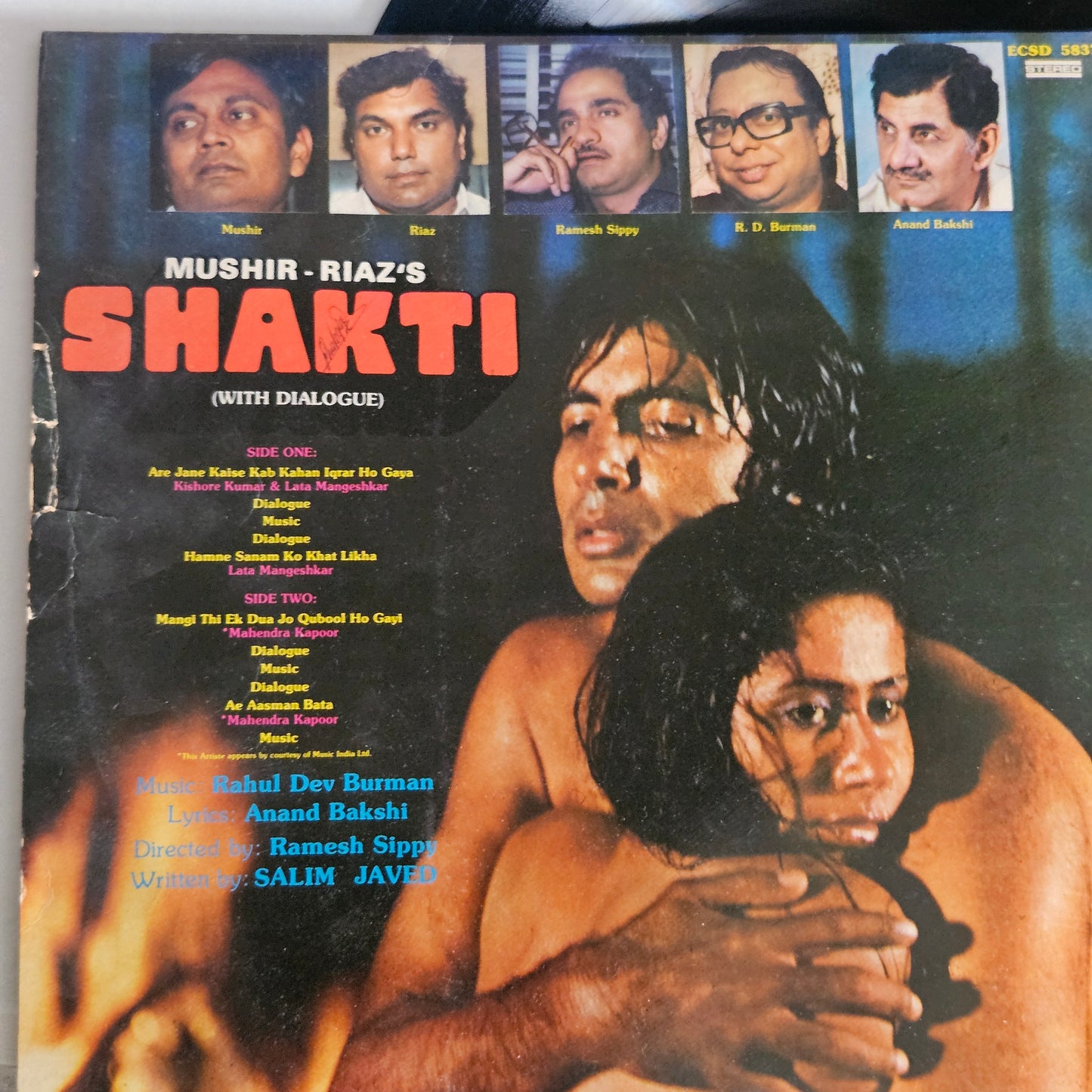 Shakti - R. D. BURMAN Blockbuster in Near Mint Supreme Stereo Gatefold edition original soundtrack
