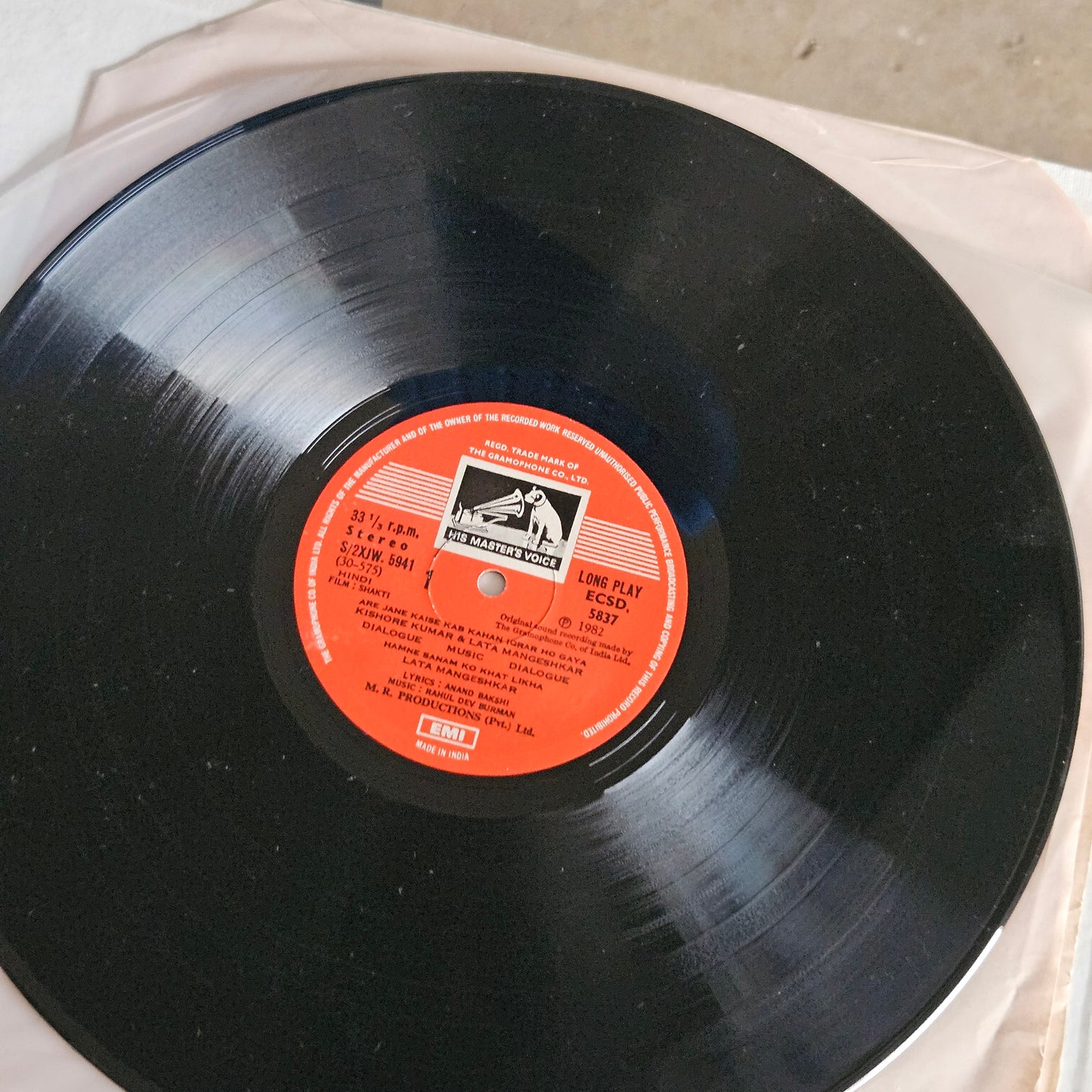 Shakti - R. D. BURMAN Blockbuster in Near Mint Supreme Stereo Gatefold edition original soundtrack