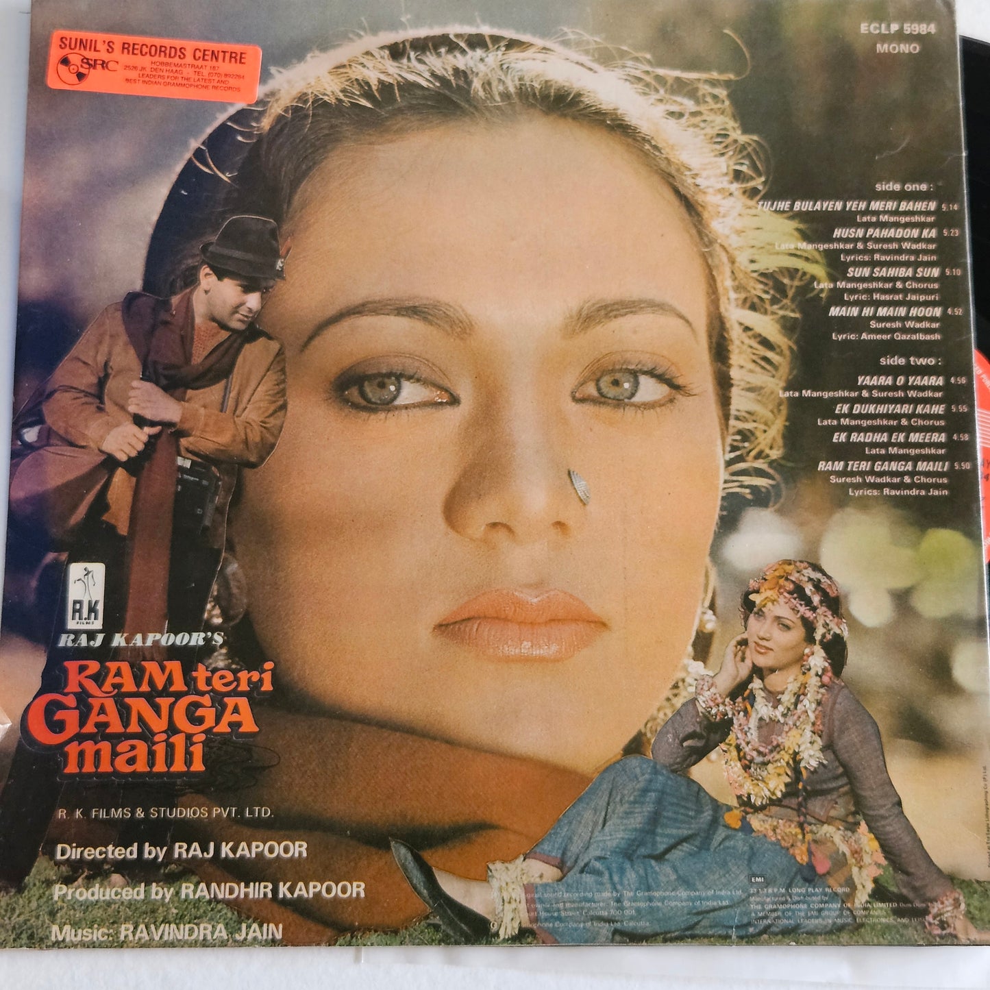Ram teri Ganga Maili - Ravindra Janin and Raj Kapoor films blockbuster in near mint