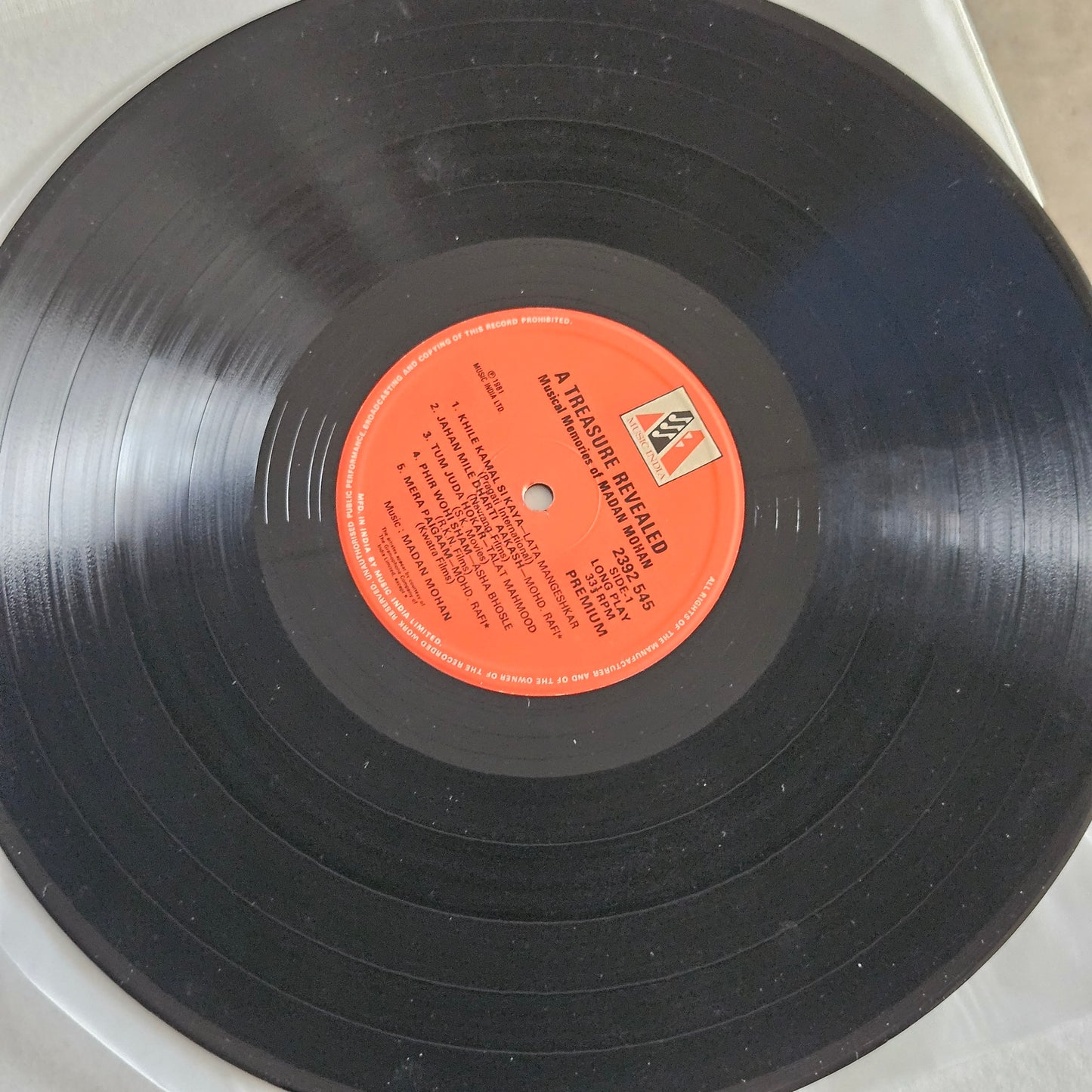 Madan Mohan - Unreleased songs Rare & collector item in Near Mint madan mohan pics from original soundtracks