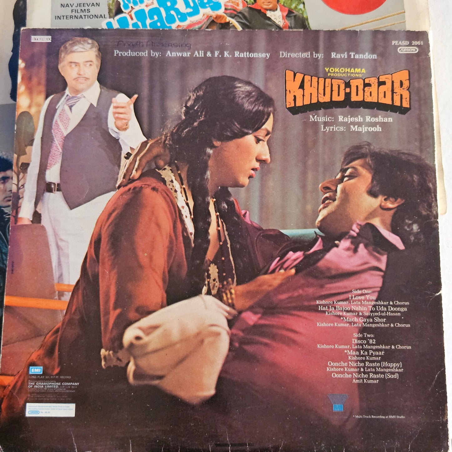 4 Superhit LPs package Amitabh and Rajesh Rishan includi and in excellent to near mint - original Soundtracks