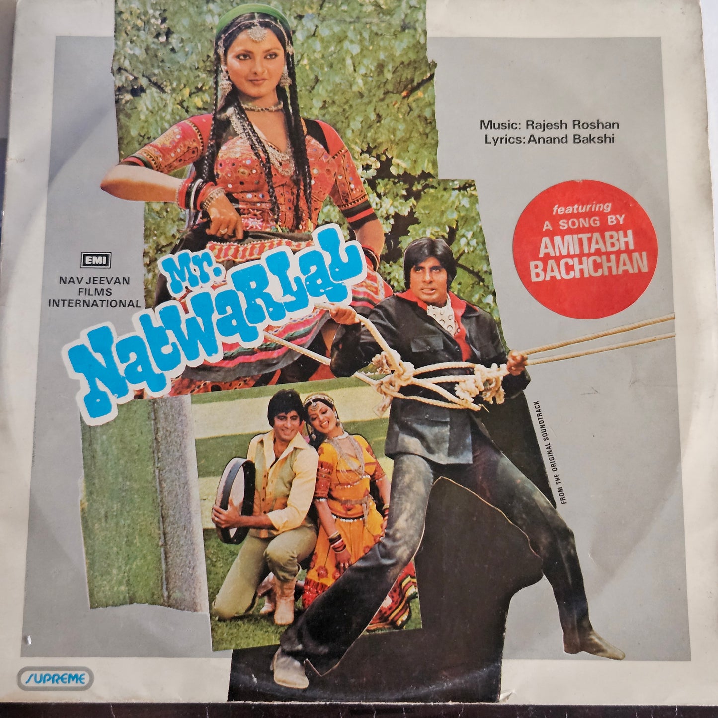4 Superhit LPs package Amitabh and Rajesh Rishan includi and in excellent to near mint - original Soundtracks