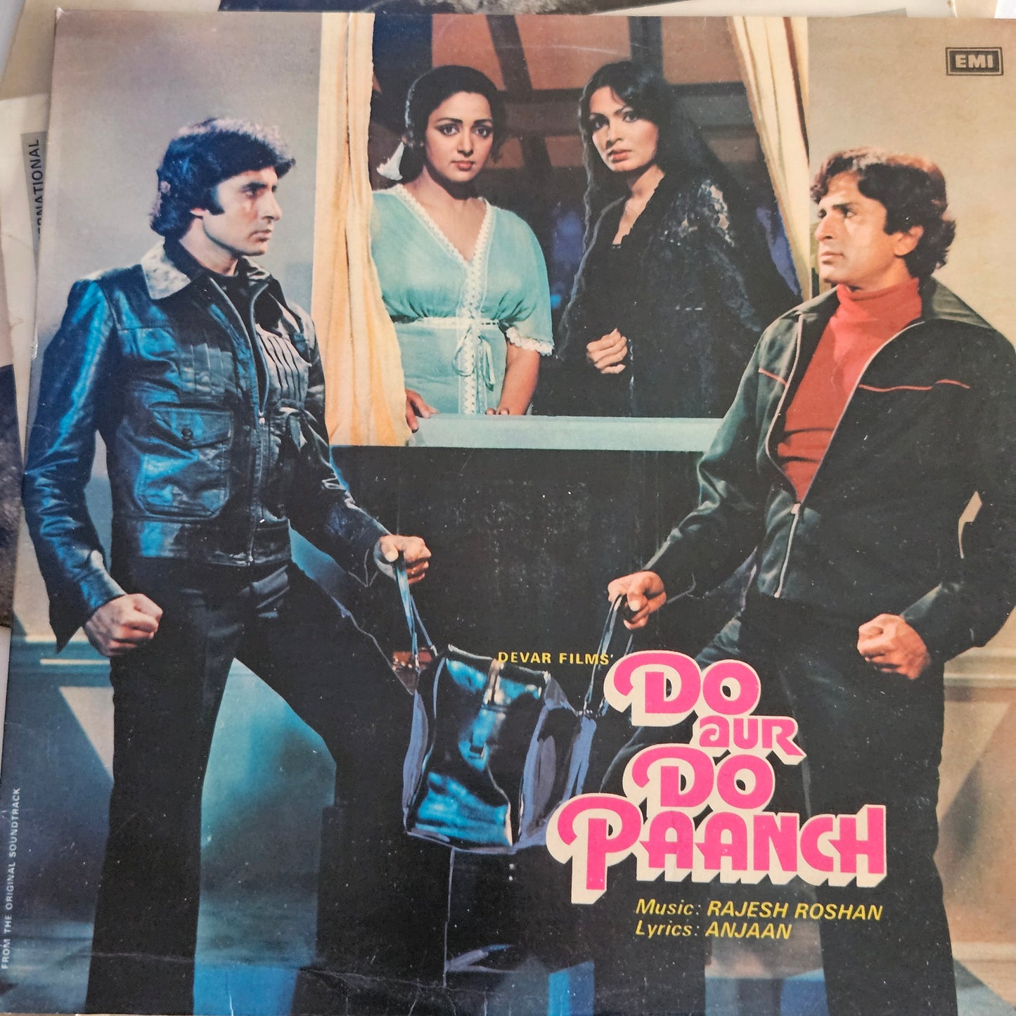 4 Superhit LPs package Amitabh and Rajesh Rishan includi and in excellent to near mint - original Soundtracks