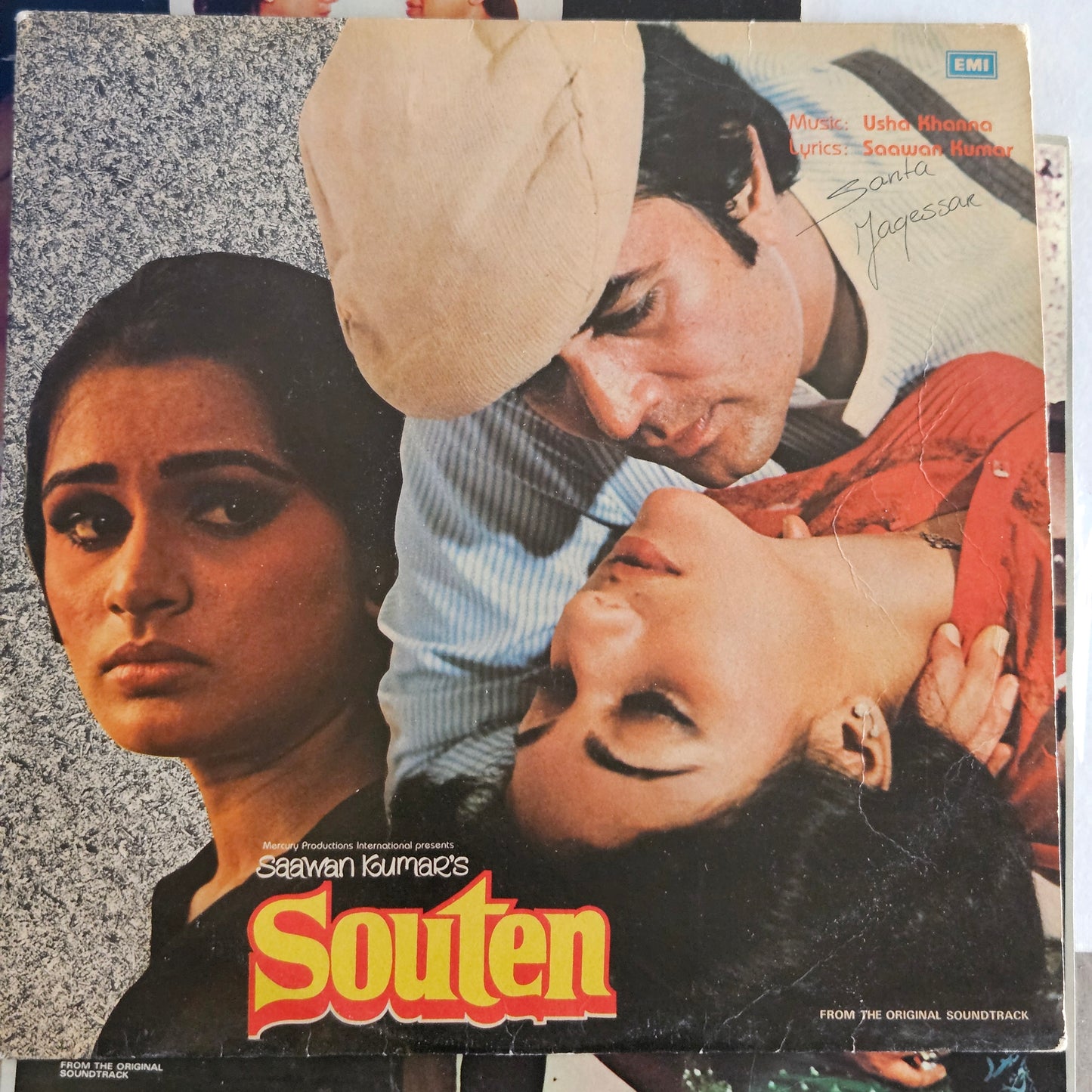 3 lps Classic Usha Khanna superhit in superb acoustics Souten, Aap To Aise Na They and Sweekar Kiya Maine with songs in Kishoreda golden voice in near mint condition