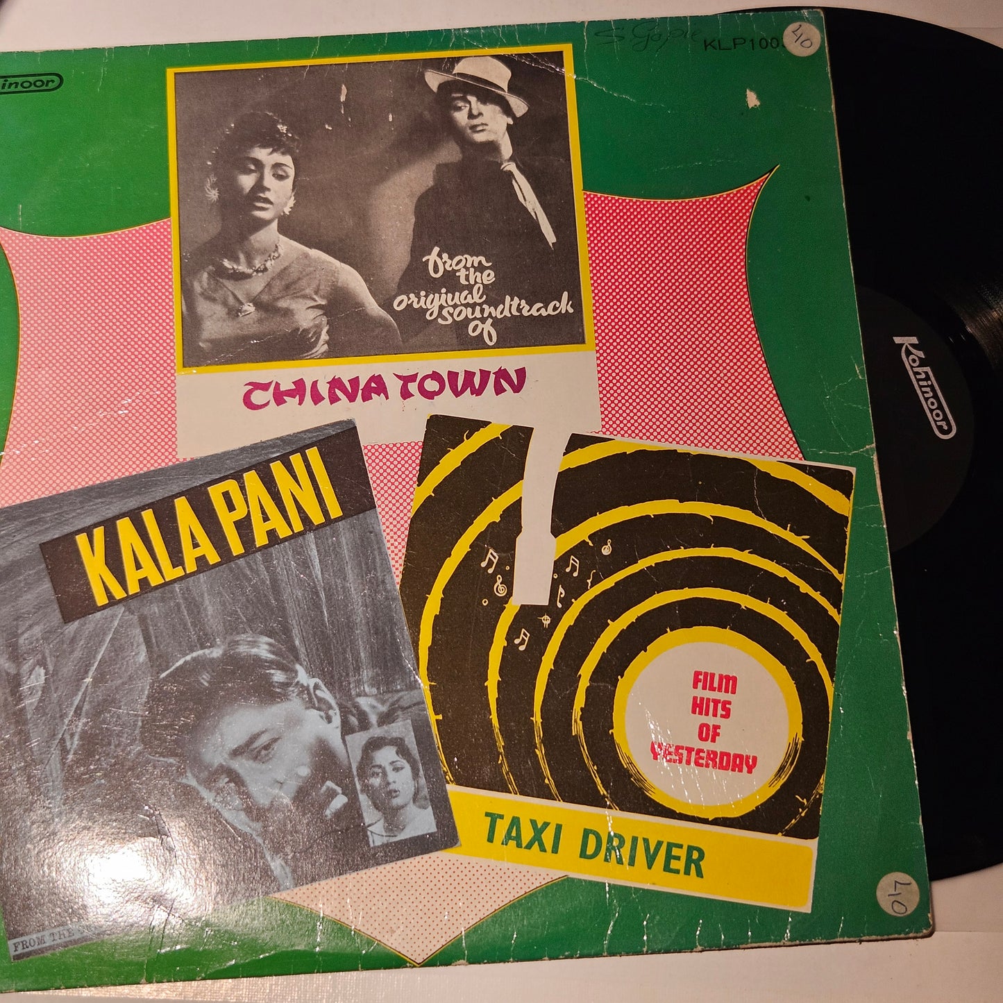 Taxi Driver, China Town and Kala Pani  - 3 albums  in 1 -   in near mint condition