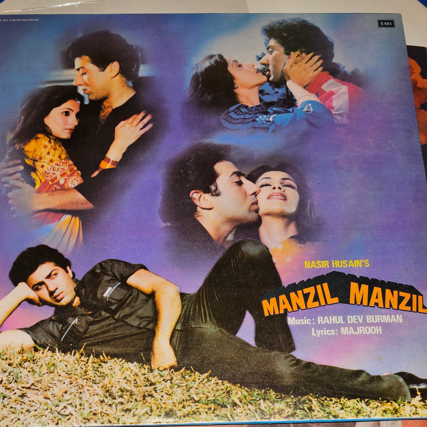 2 LPs Blockbuster 1.Manzil Manzil and 2.Lava and  in near mint condition - music by R. D. Burman - original released soundtracks