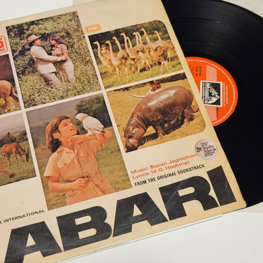 Habari - Sapan Jagmohan Rare album 45 rpm LP in near mint condition original soundtrack