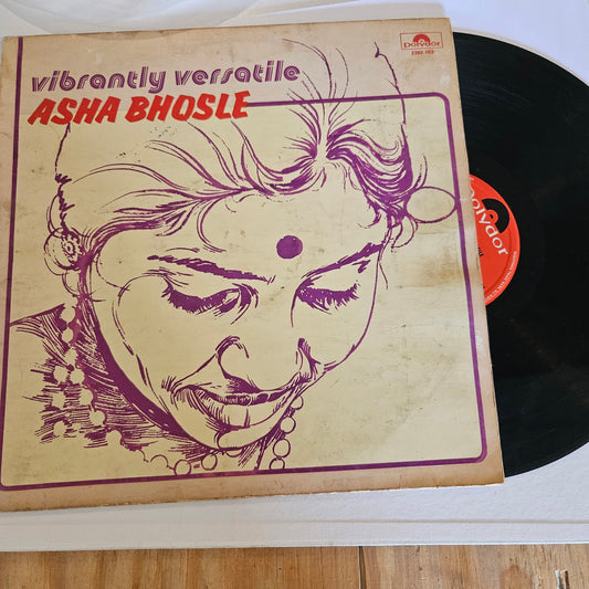 Asha Bhosle - vibrantly versatile Rare collection in VG++ polydor 2392163