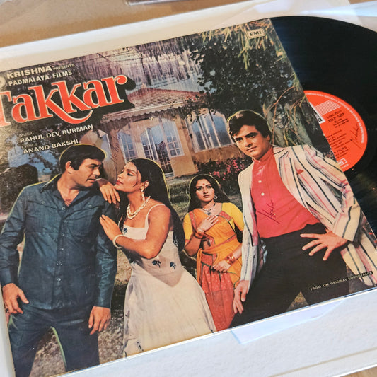 Takkar - Music by R. D. Burman superhit In gatefold in near mint original soundtrack
