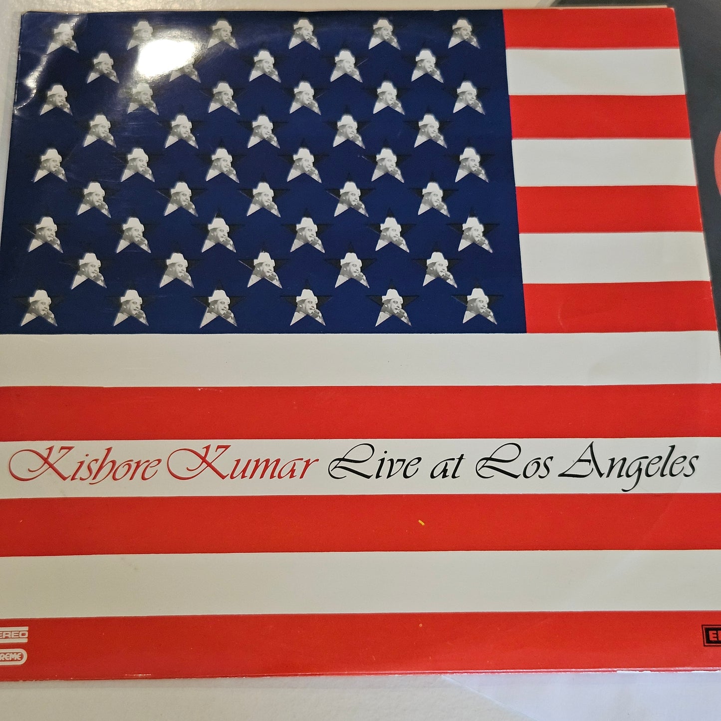 Kishore Kumar - Live at Los Angels 2 LP set in stereo near mint Pristine condition - collectible