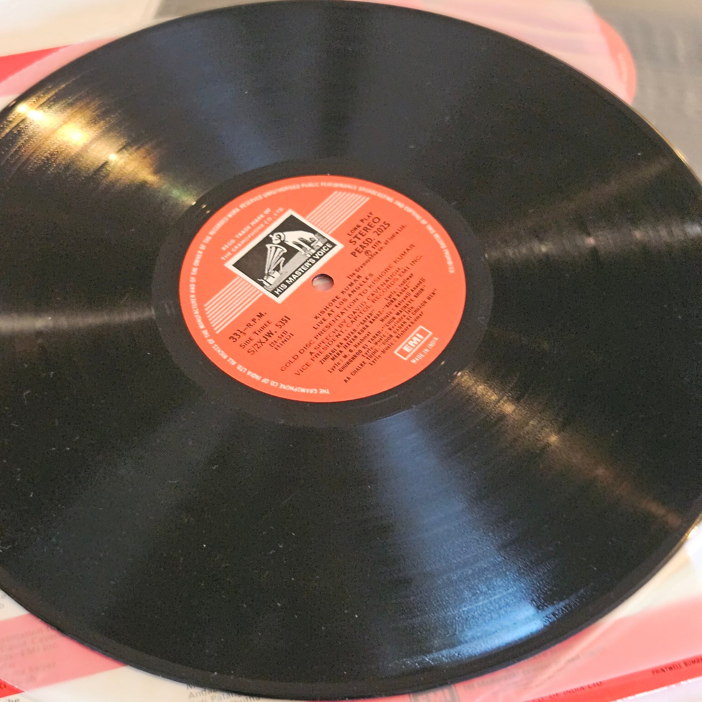 Kishore Kumar - Live at Los Angels 2 LP set in stereo near mint Pristine condition - collectible