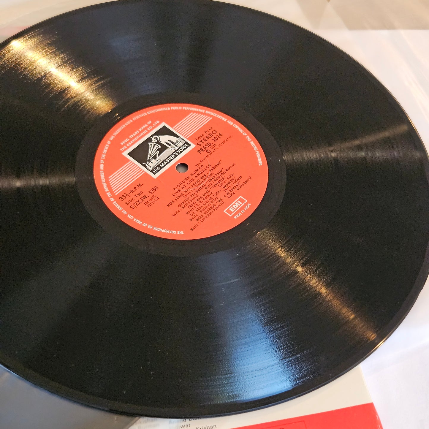 Kishore Kumar - Live at Los Angels 2 LP set in stereo near mint Pristine condition - collectible