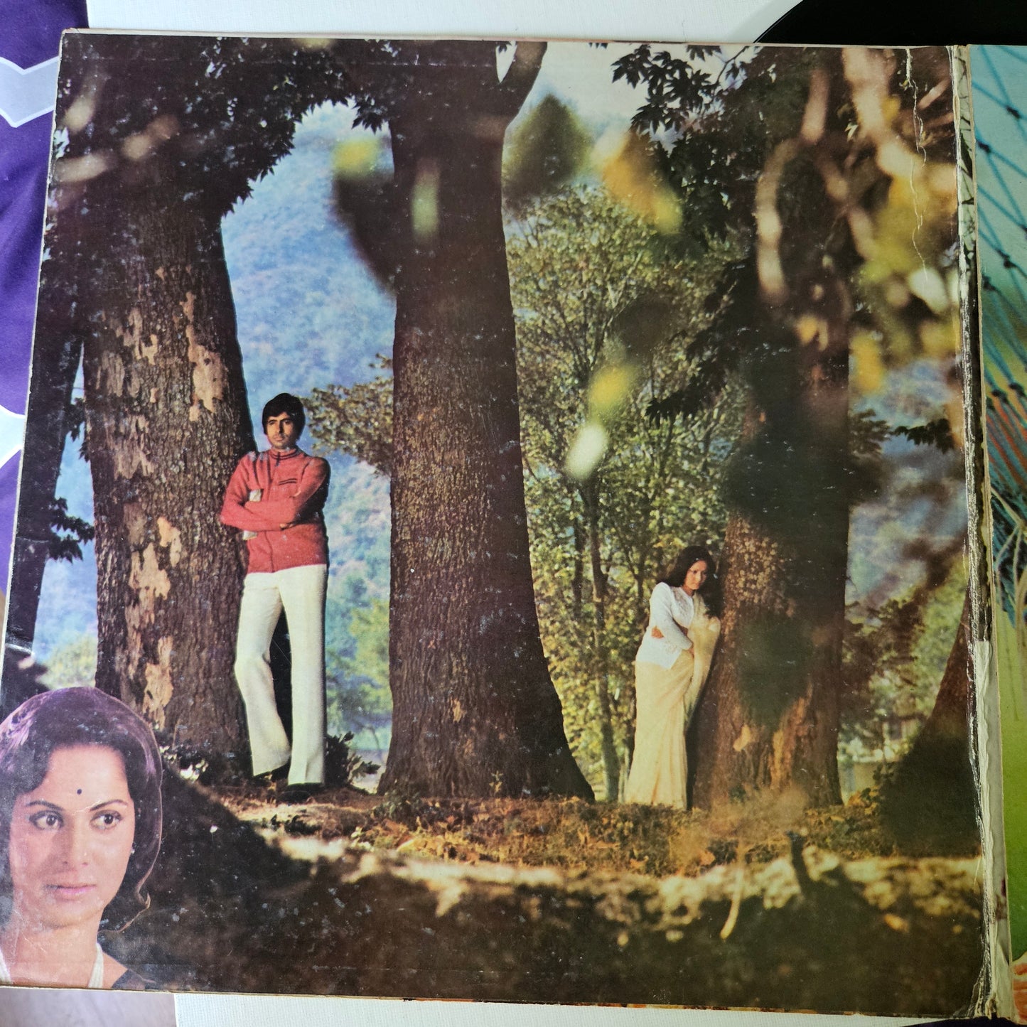 Kabhi Kabhie - Khaiyyam and Sahir classic multifold hard cover - in excellent 1st HMV edition with Red Dog label