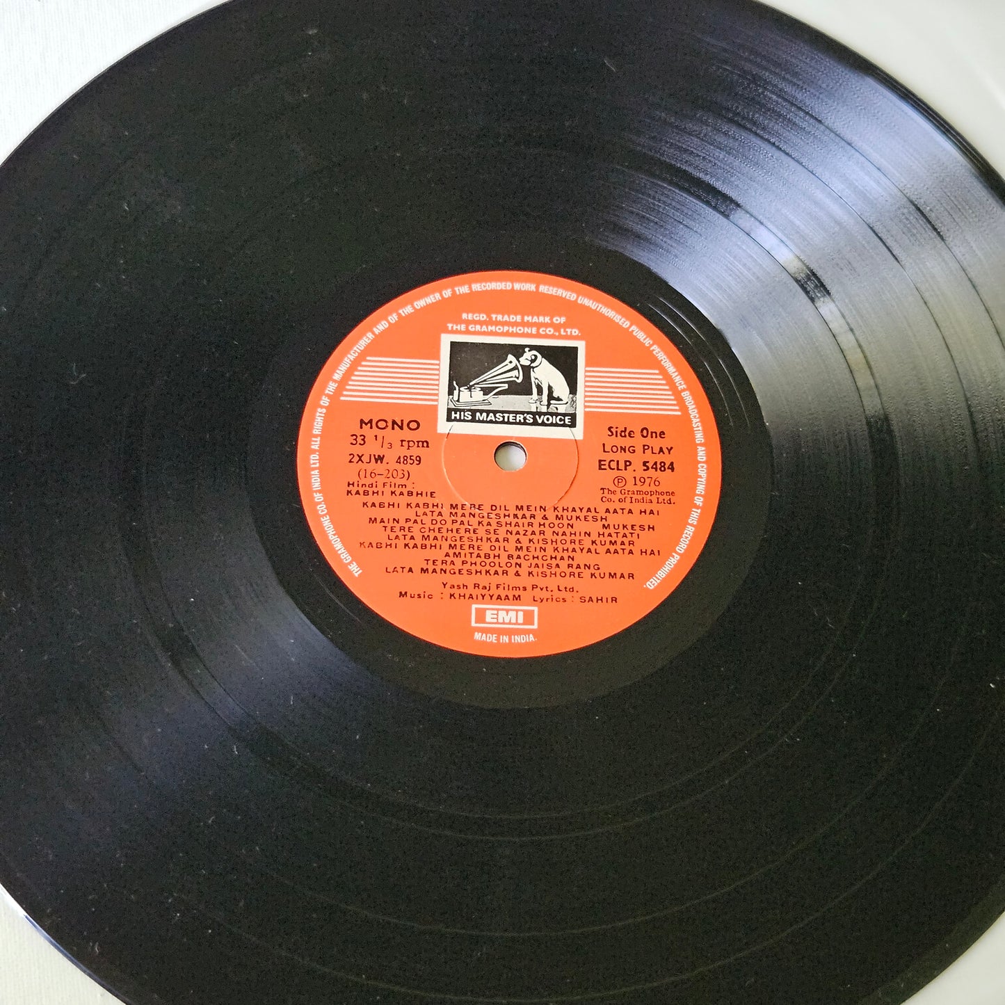 Kabhi Kabhie - Khaiyyam and Sahir classic - in near mint