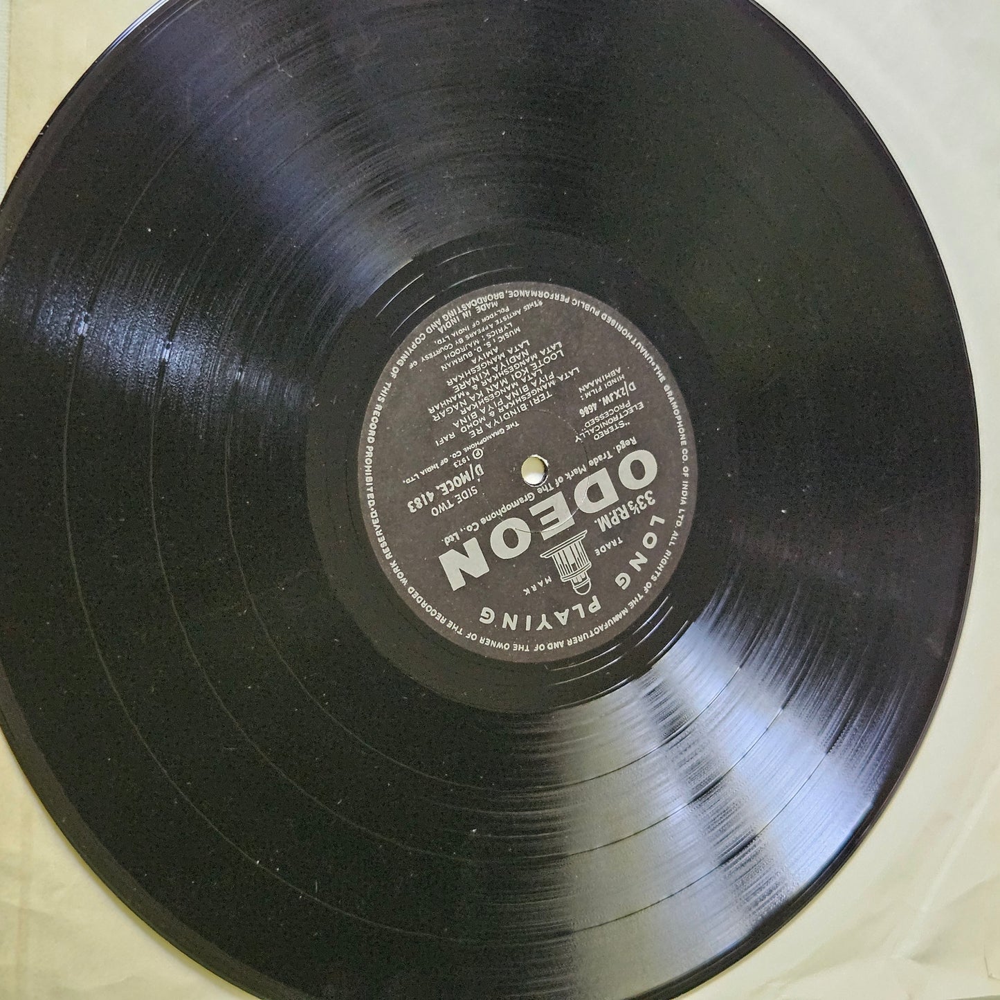 Abhimaan - Original Soundtrck by S. D. Burman in Excellent condition