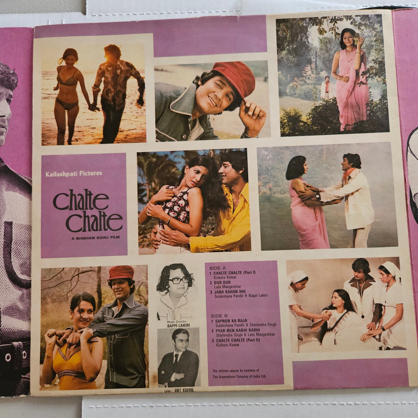 CHALTE CHALTE - Multifold edition Music By bappi Lahiri in Excellent condition- from original soundtrack