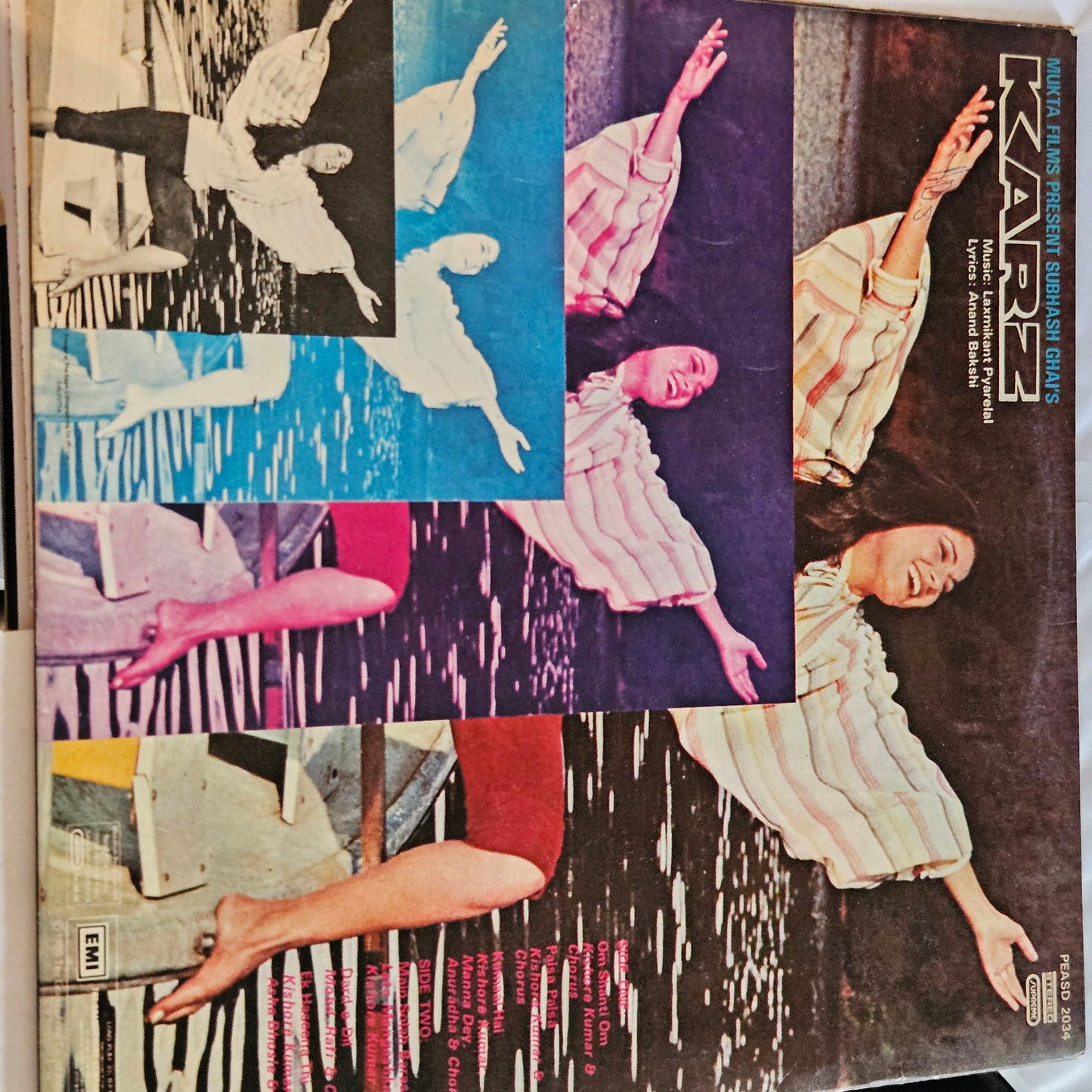 Karz (1980)  - Music by Laxmikant Pyarelal - Blockbuster in Near Mint condition from original soundtrack Gatefold edition