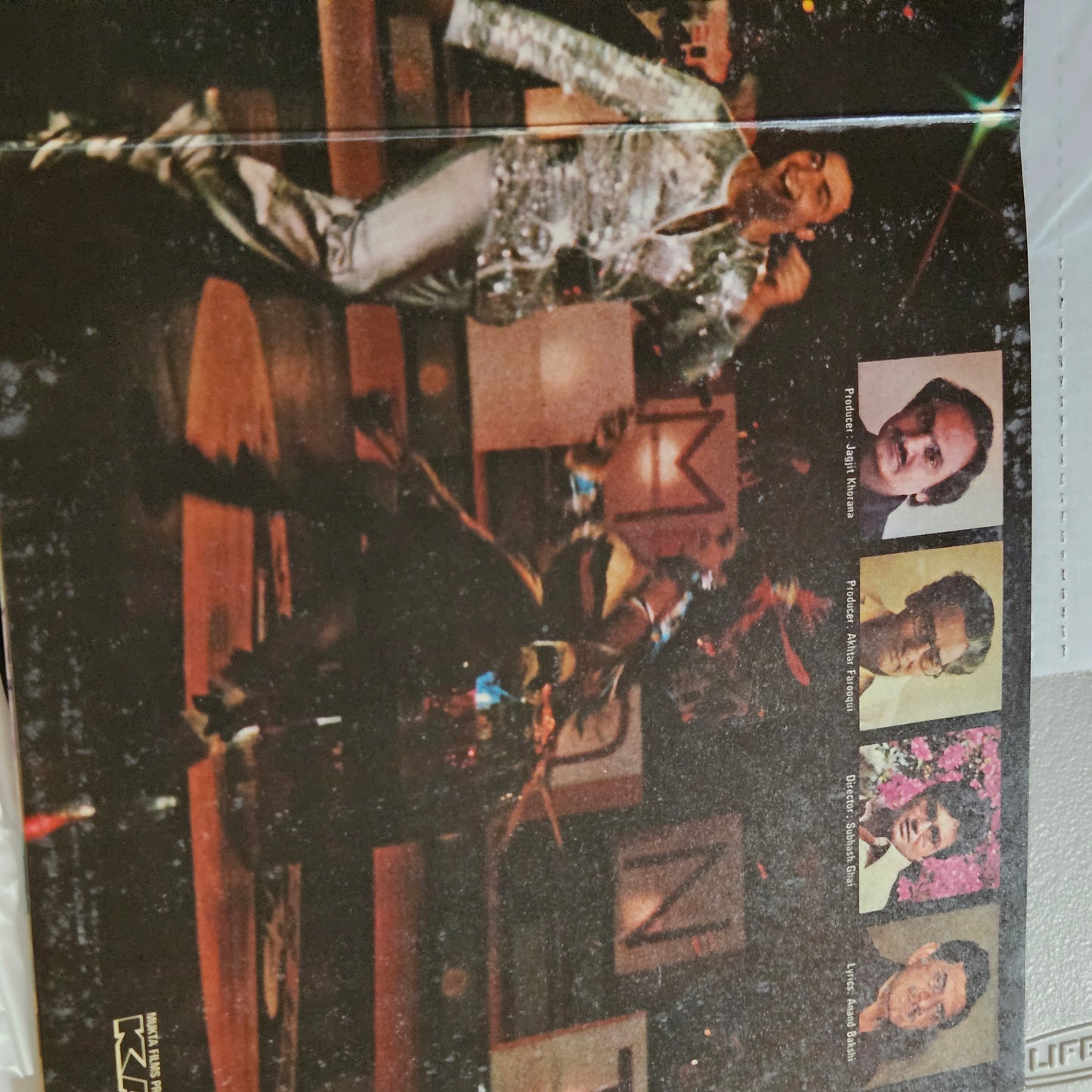 Karz (1980)  - Music by Laxmikant Pyarelal - Blockbuster in Near Mint condition from original soundtrack Gatefold edition