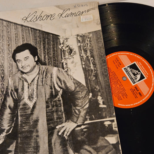 Kishore Kumar- Rare collection in near mint condtion - EALP 4001 (rare black and white cover)