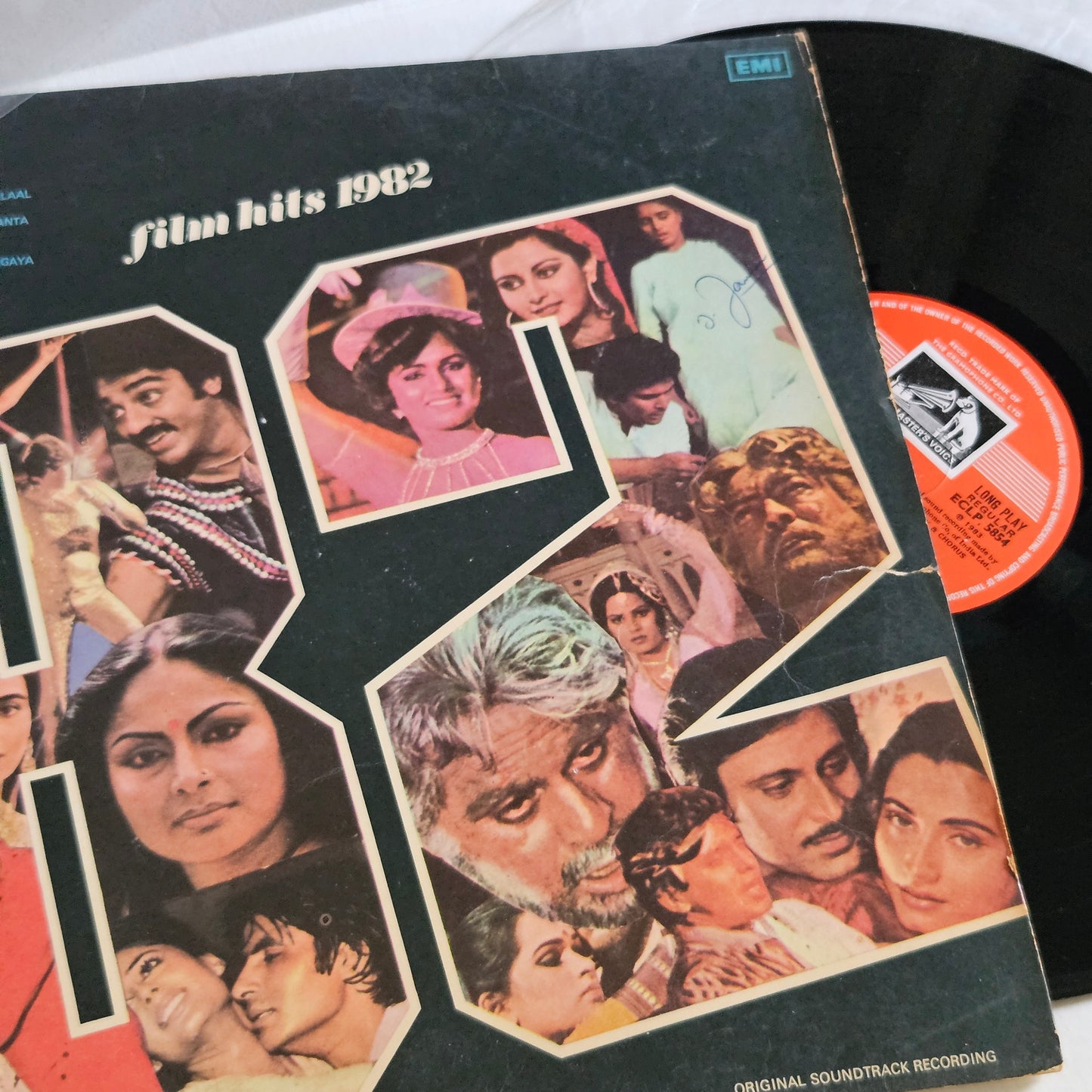 Film Hits 1982 in Near Mint condition HMV ECLP 5854-  original soundtracks