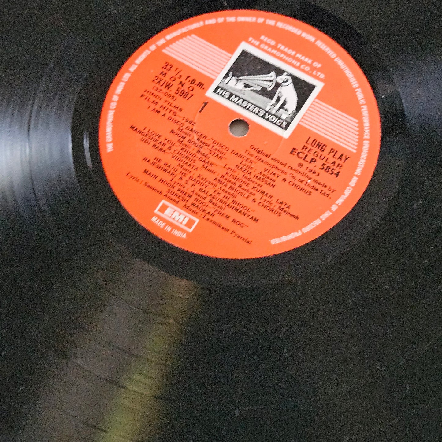 Film Hits 1982 in Near Mint condition HMV ECLP 5854-  original soundtracks