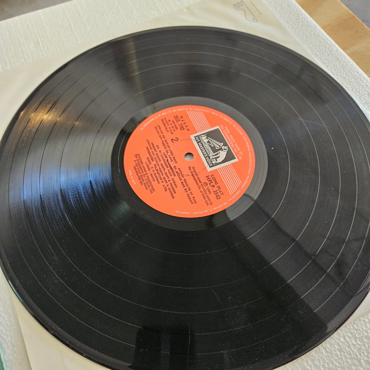 Munimji - original soundtrack music by S. D. Burman in excellent  to near mint condition from original soundtrack