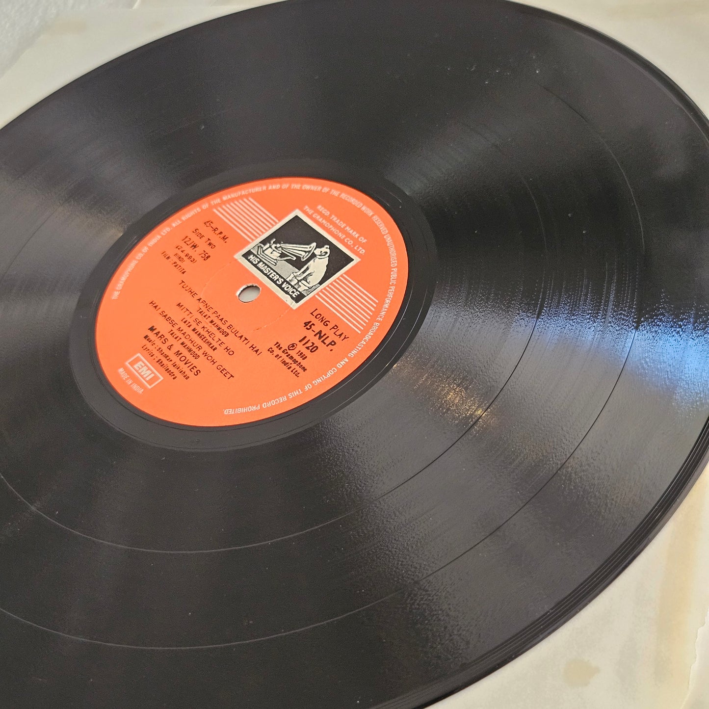 patita - Shankar Jaikishan classic OST superhit in pristine condition 45 rpm lp- superb acoustics