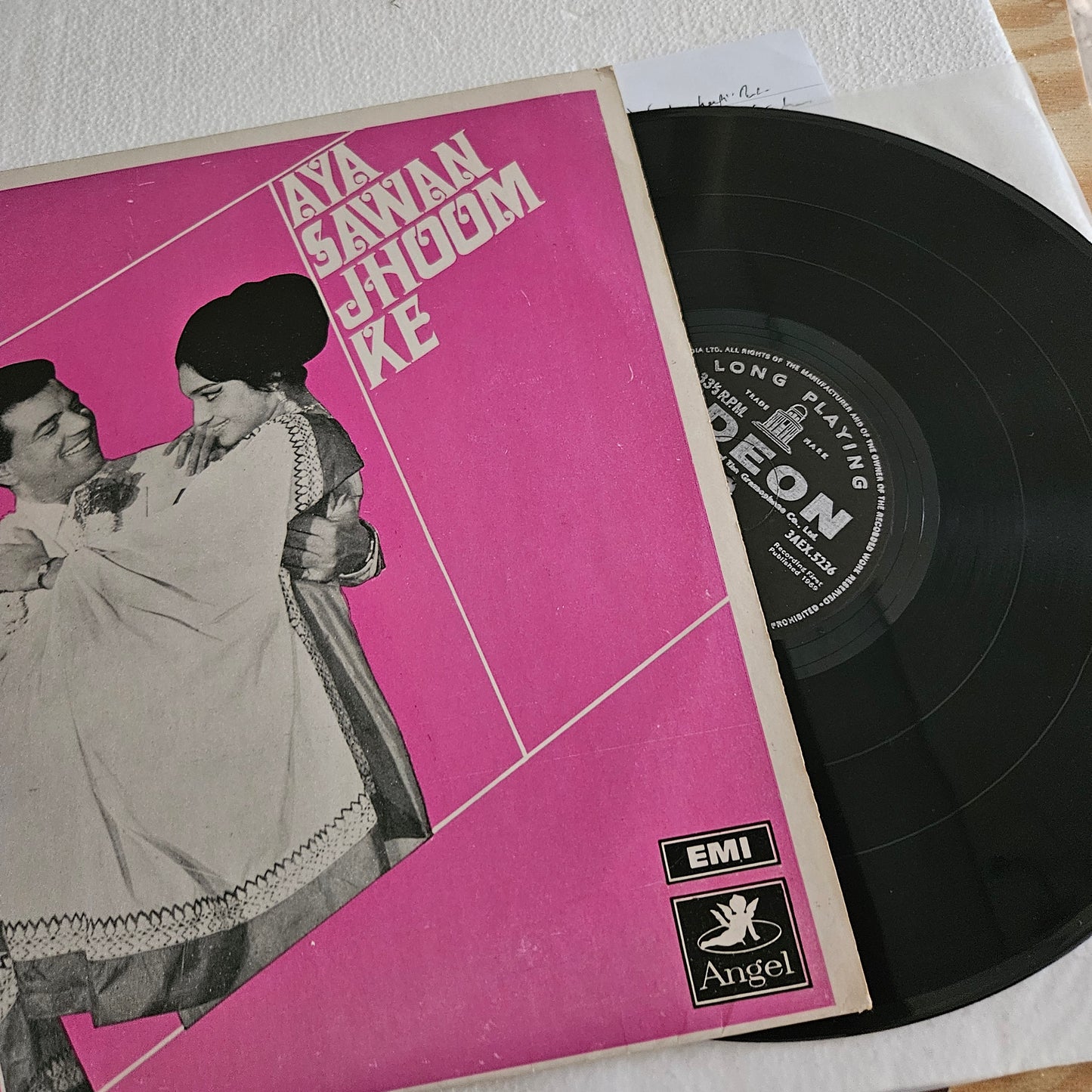 Aya Sawan jhoom Ke - Music by Laxmikant Pyarelal - In Excellent to near mint from original soundtrack