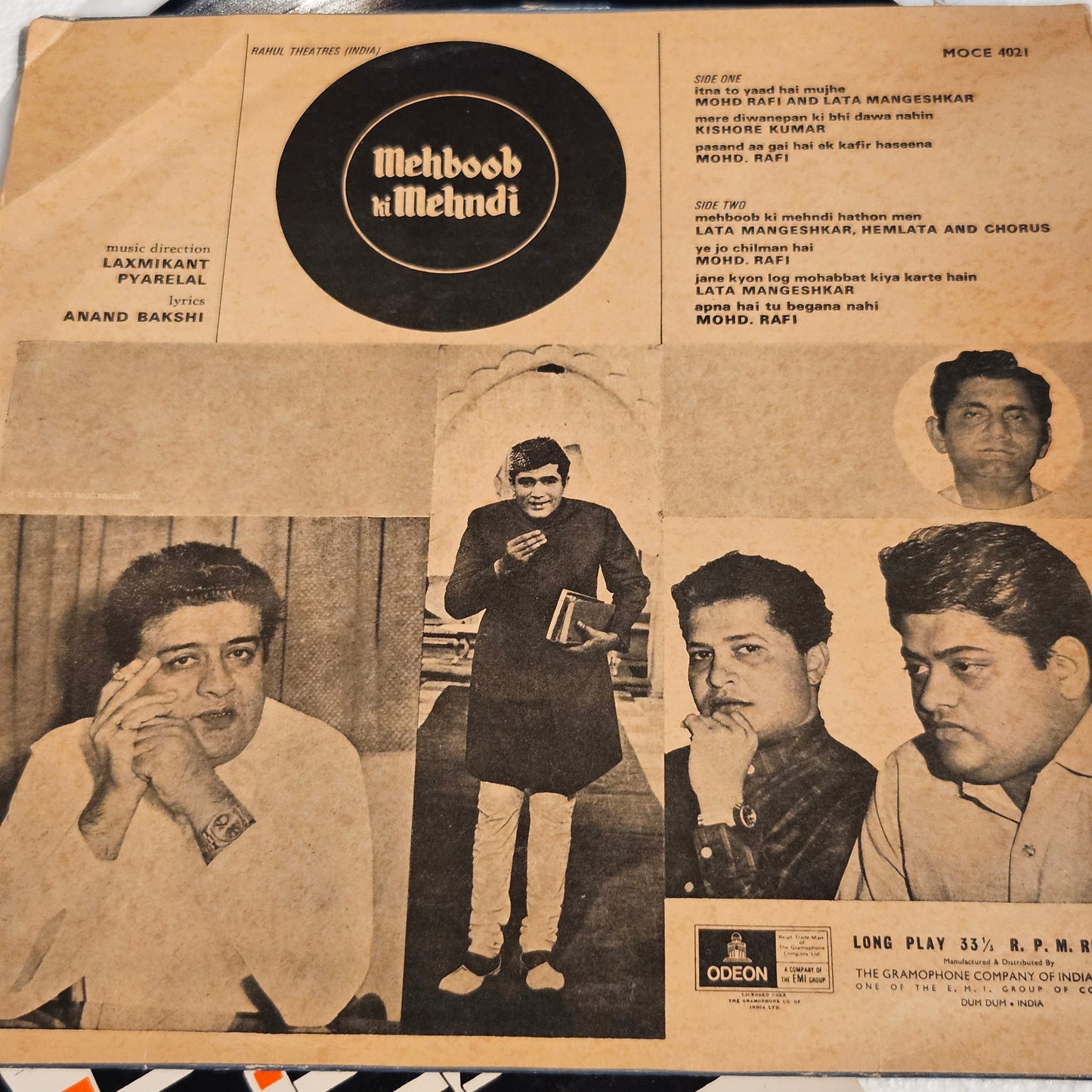 Mehboob ki Mehndi - by Laxmikant Pyarelal superhit in near mint