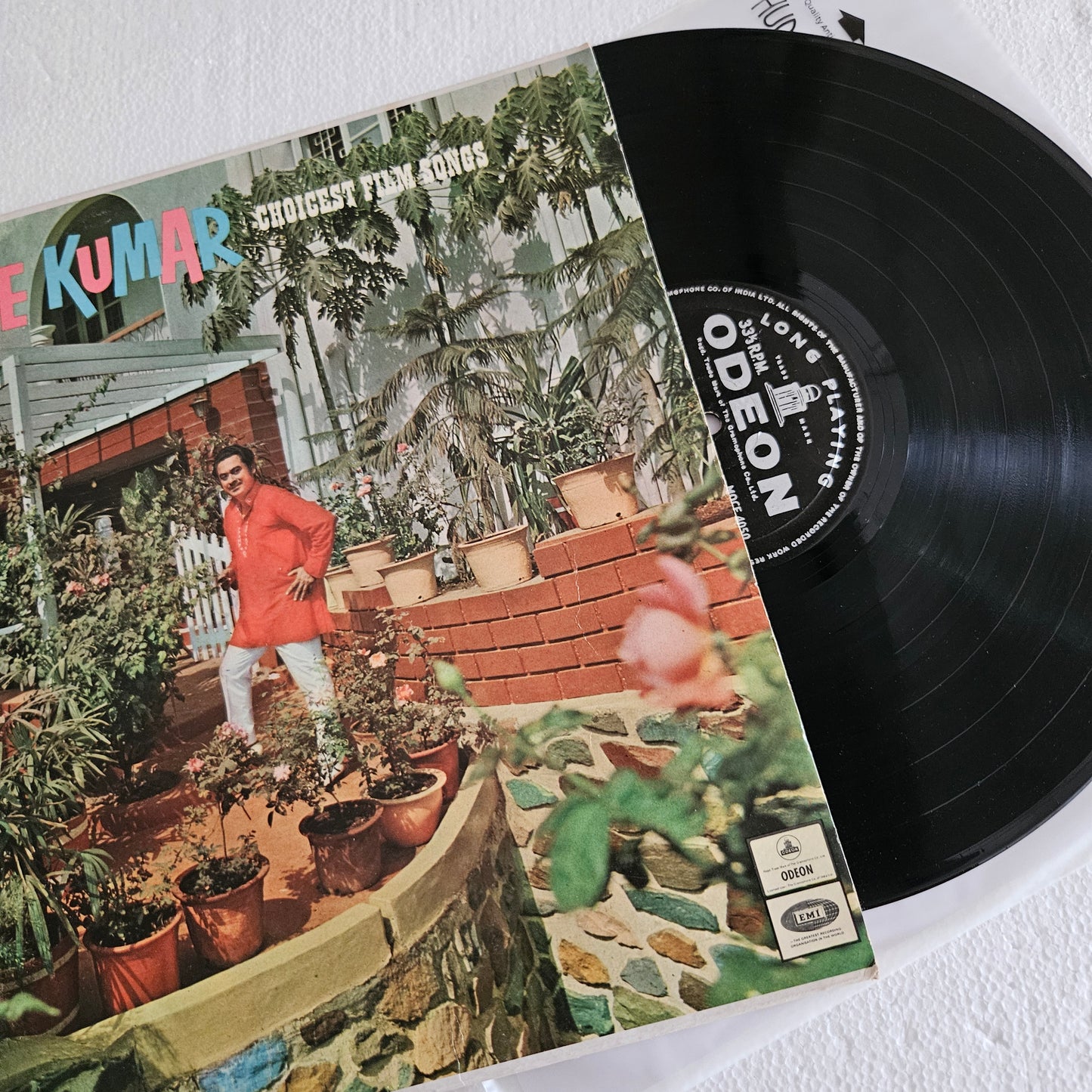 Kishore Kumar - Choicest Film Songs in Odeon VG++ 1st edition - ring Odeon version from original soundtrack MOCE4050