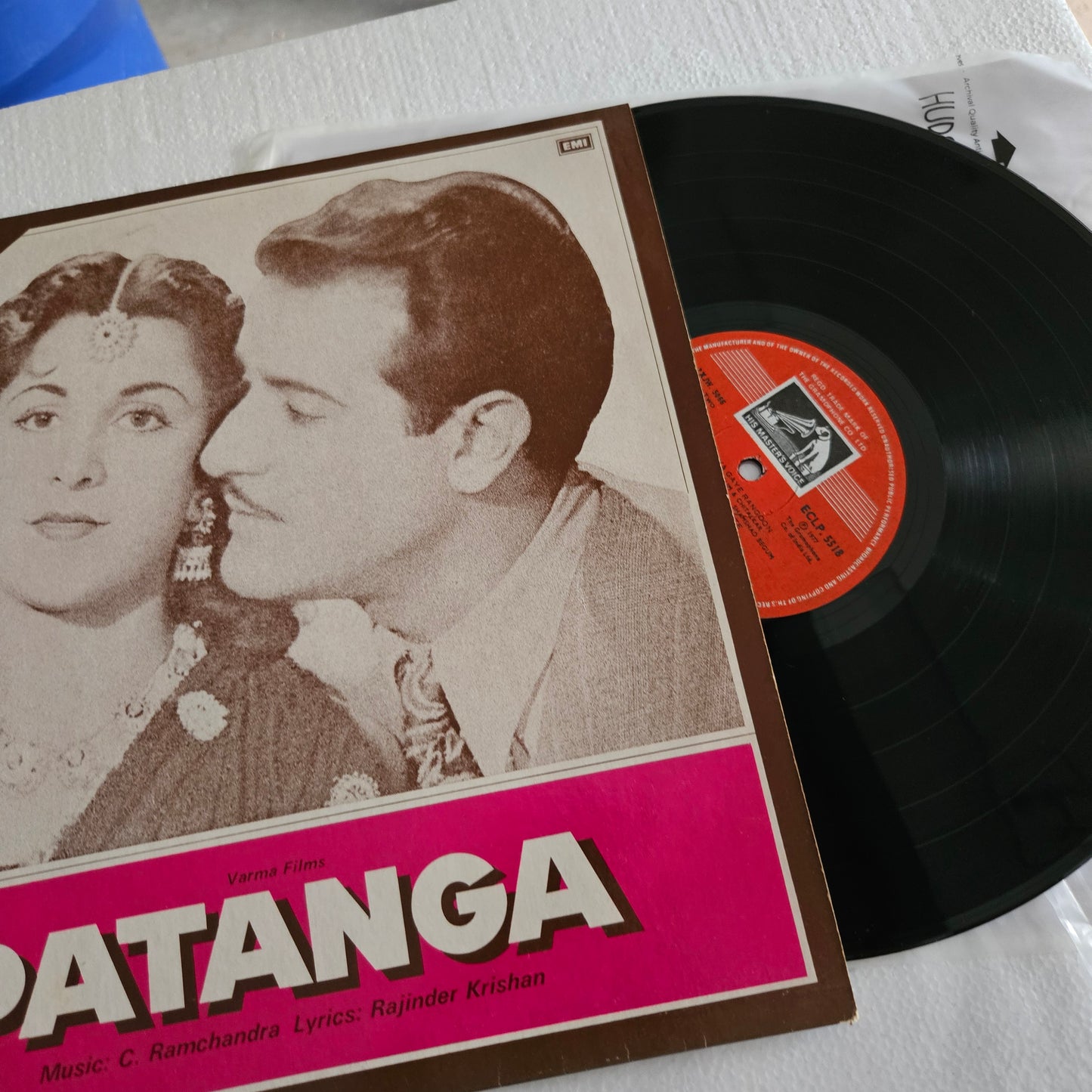 Patanga - by C. Ramachandra in pristine condition near mint with superhit song "mere piya gaye rangoon " - original soundtrack