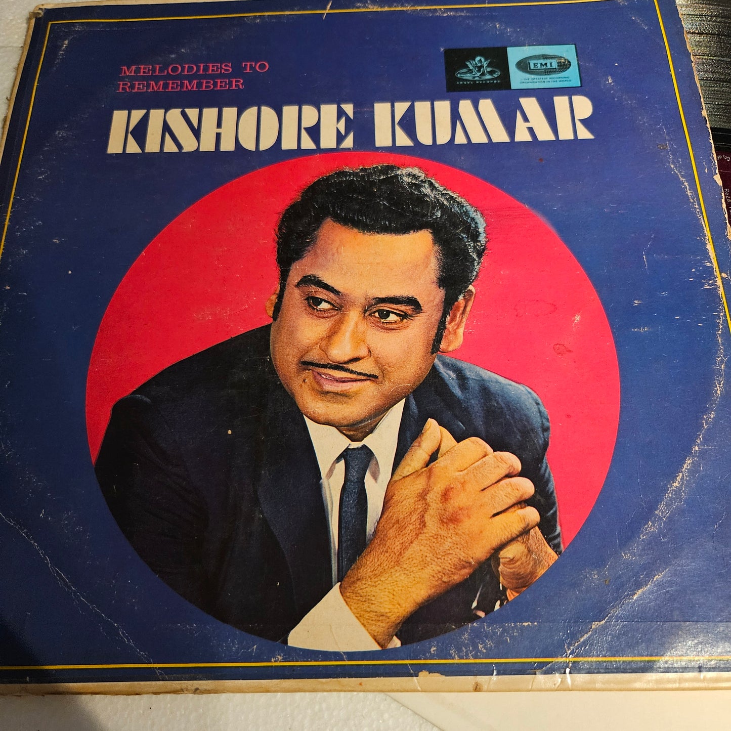 Kishore Kumar - Melodies to Remember - 1st pressing Angel in Vg+ Condition from original soundtrack 3AEX5205