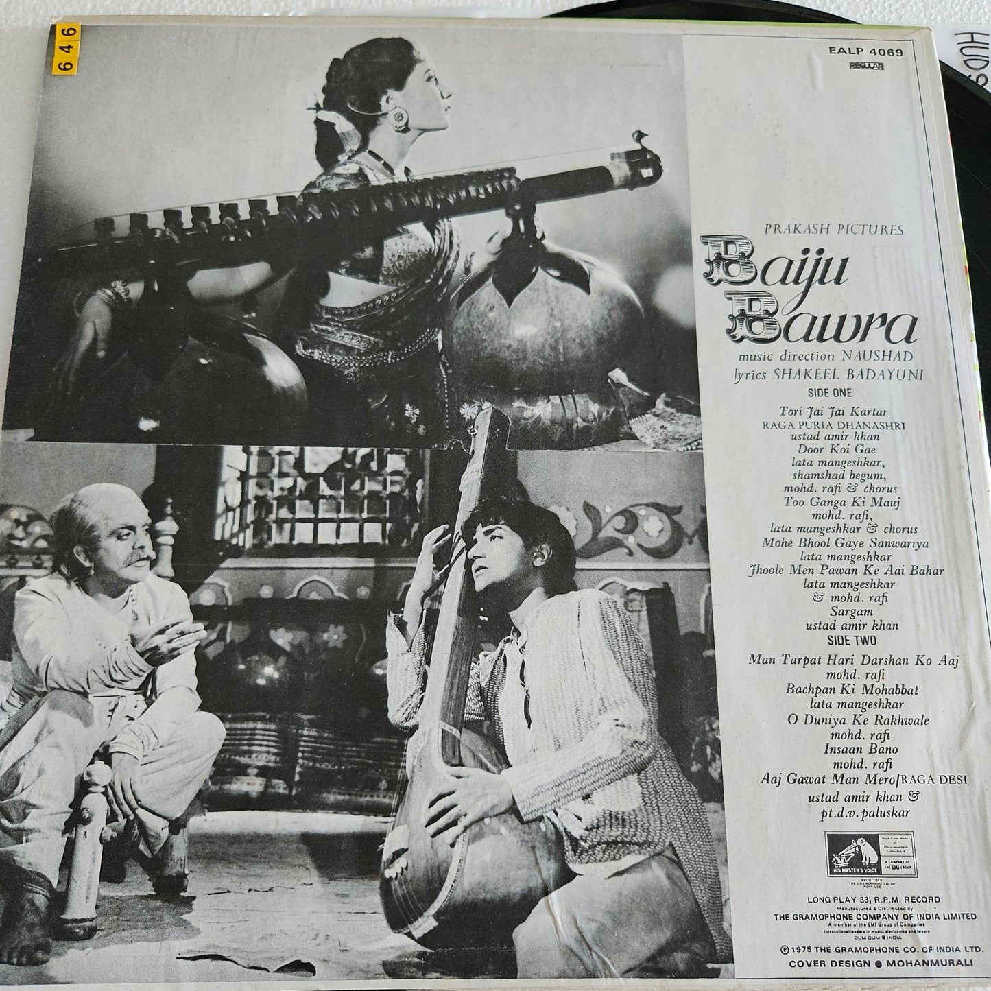 Baiju Bawra - Naushad , Rafi, Lata  and Shakil eternal Classic in near mint condition from original soundtrack