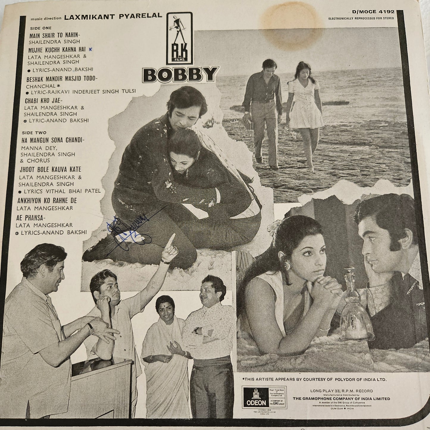 Bobby (1973) -  R. K. Films Laxmikant Pyarelal superhit classic in near mint condition Pristine