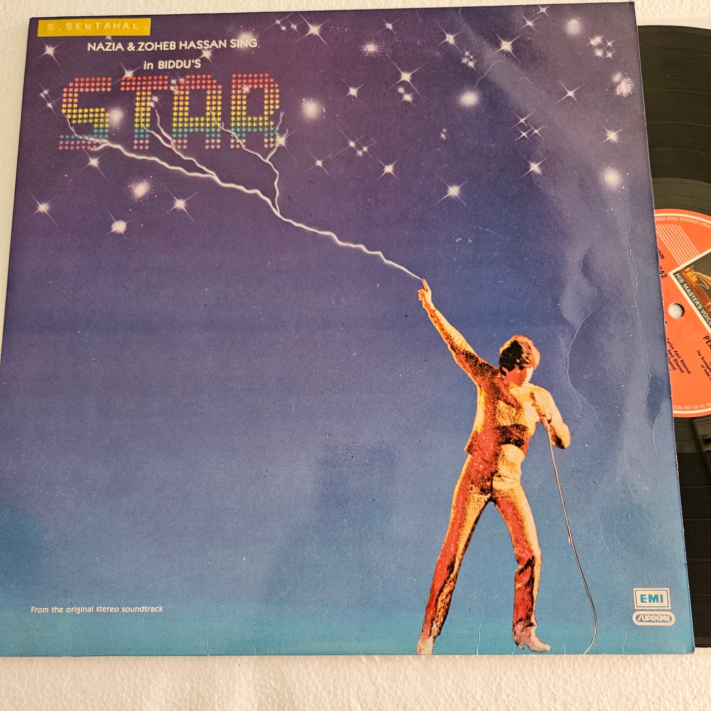 Star (1982) - Nazia & Zoheb Hassan* - and  - Biddu Star in near mint condition original soundtrack