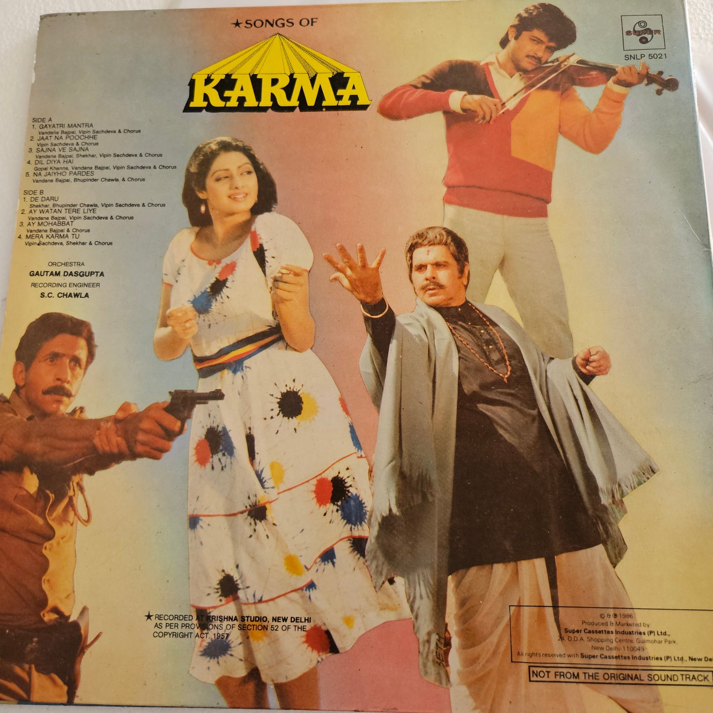 Karma  - Subhash Ghai and Laxmikant Pyarelal  Blockbuster in nM orchestra version