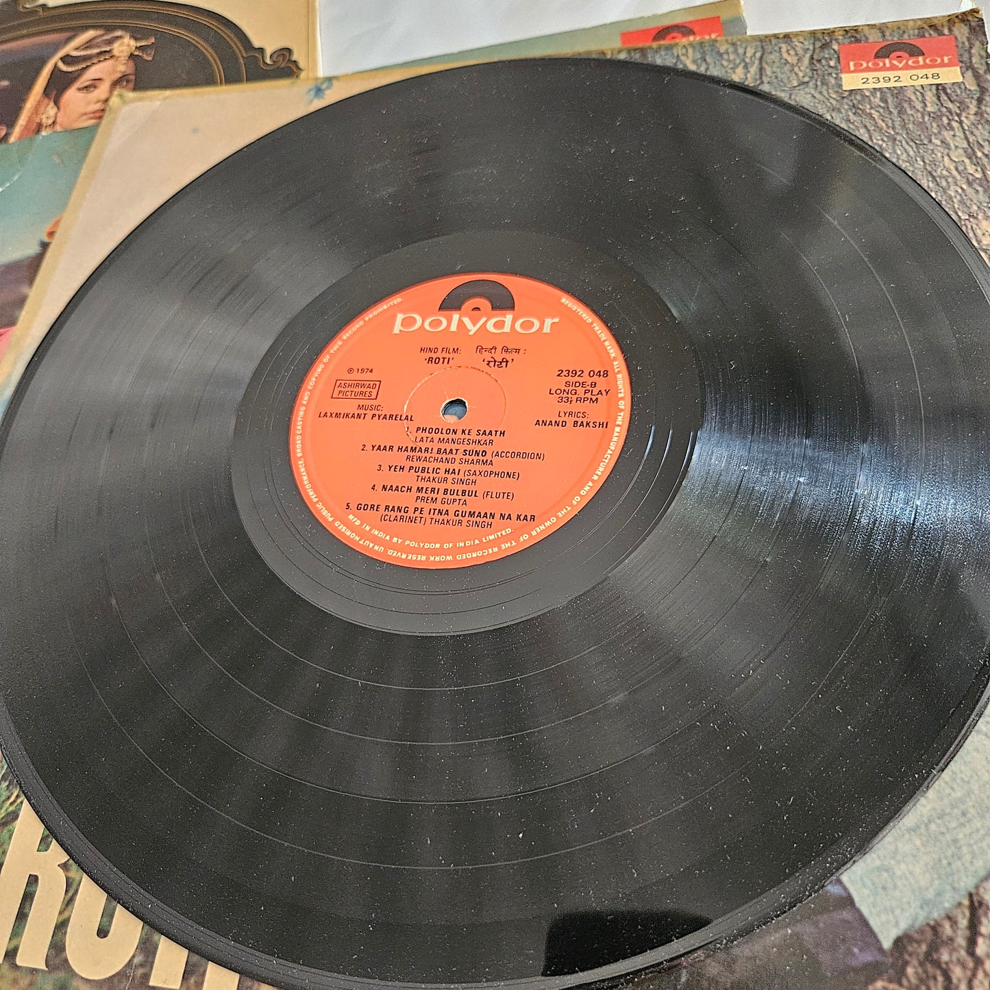 3 lps Rajesh Khannas Superhit Lps collection  1.Roti , 2.Chailla Babu  and 3. Sachaa Jhutha in excellent  to near mint condition