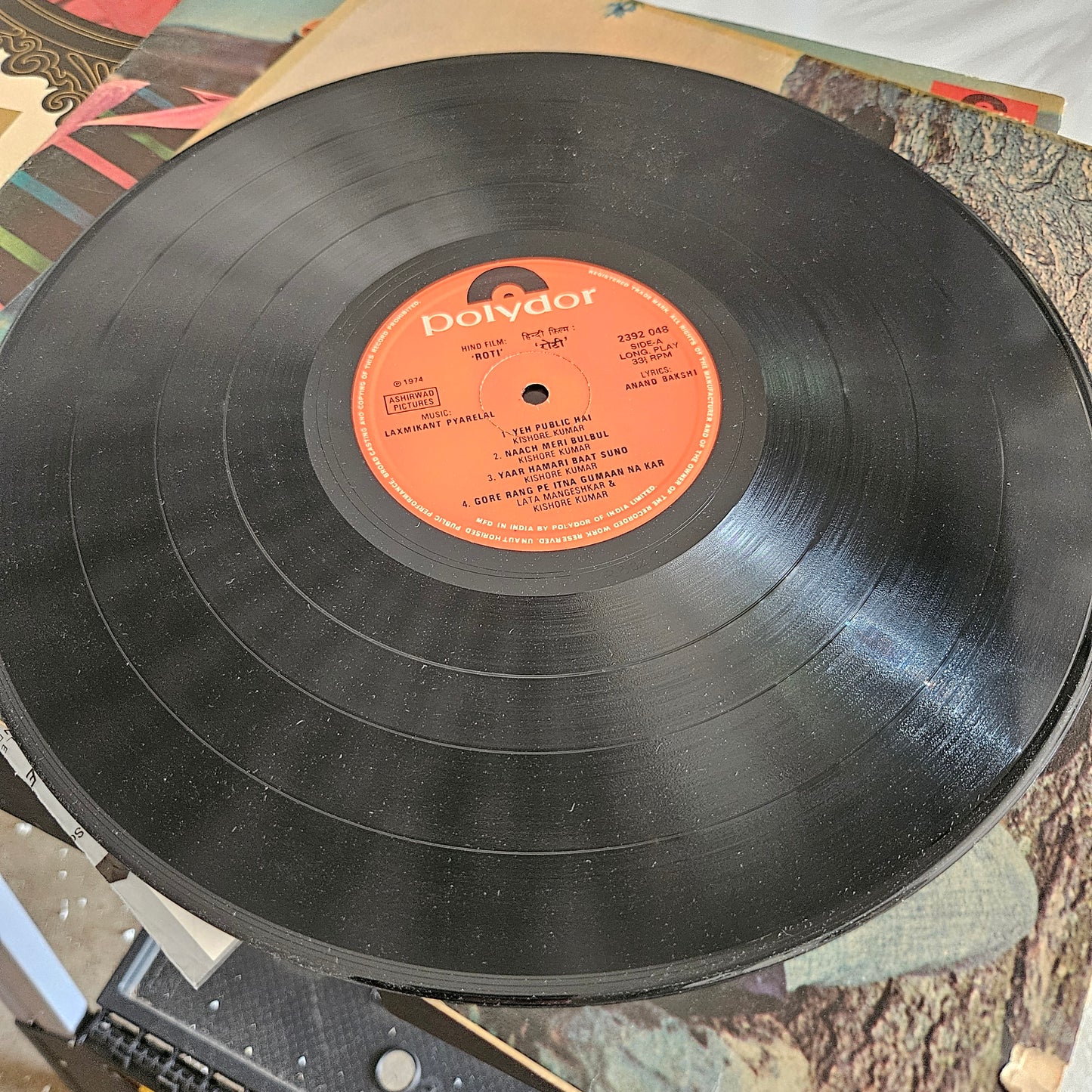 3 lps Rajesh Khannas Superhit Lps collection  1.Roti , 2.Chailla Babu  and 3. Sachaa Jhutha in excellent  to near mint condition