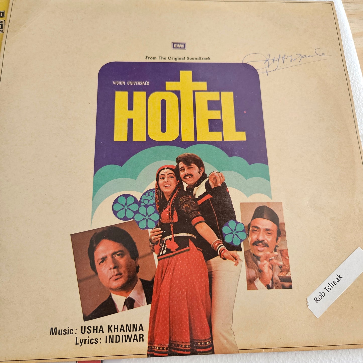 3 lps of Music Director Usha Khanna Superhit Lps collection 1. Hotel 2. Hawas and 3.Bin Phere Hum tere in excellent condition from original soundtrack