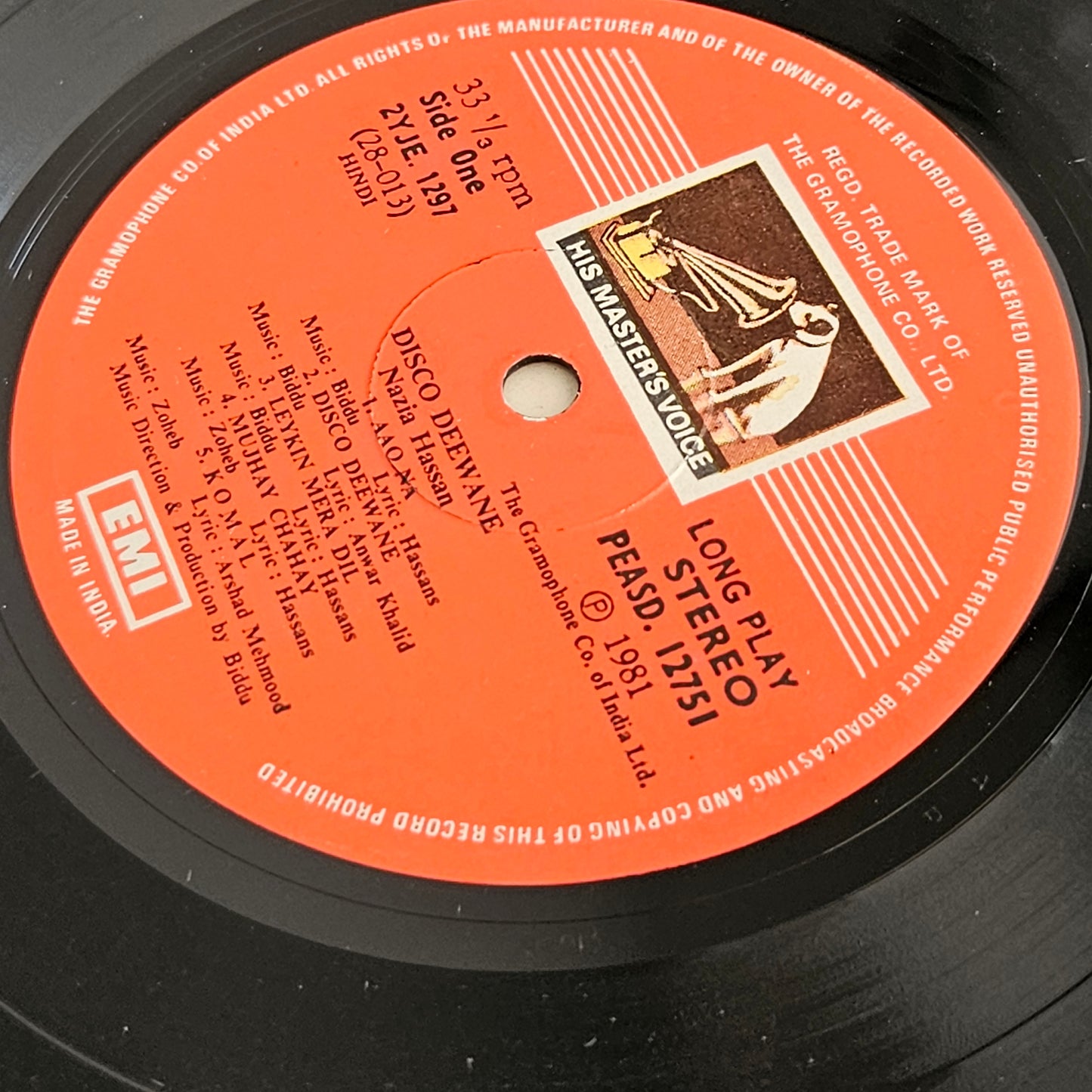 Nazia Hassan - Disco Deewane Blockbuster in Near mint Pristine  condition
