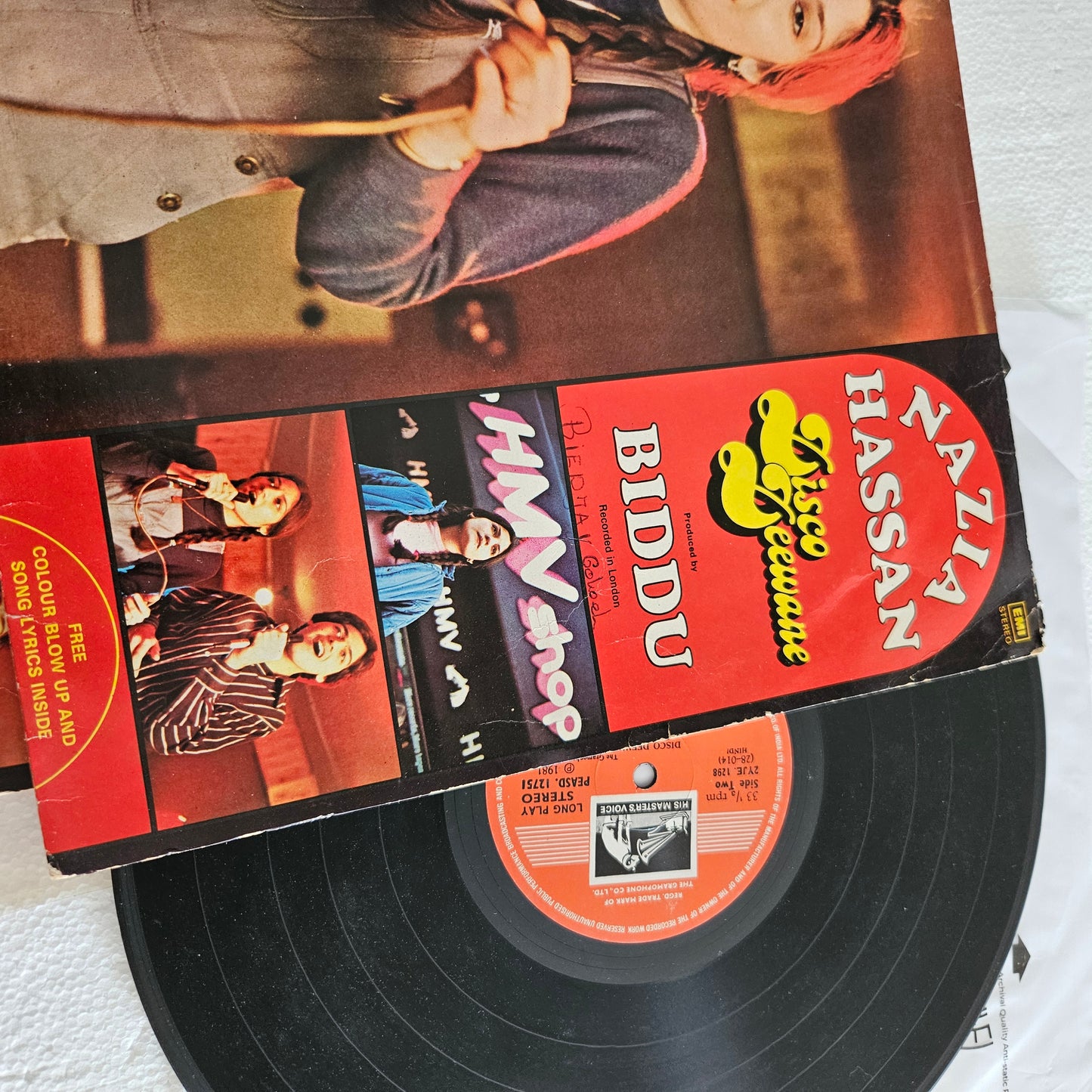 Nazia Hassan - Disco Deewane Blockbuster in VG+ condition
