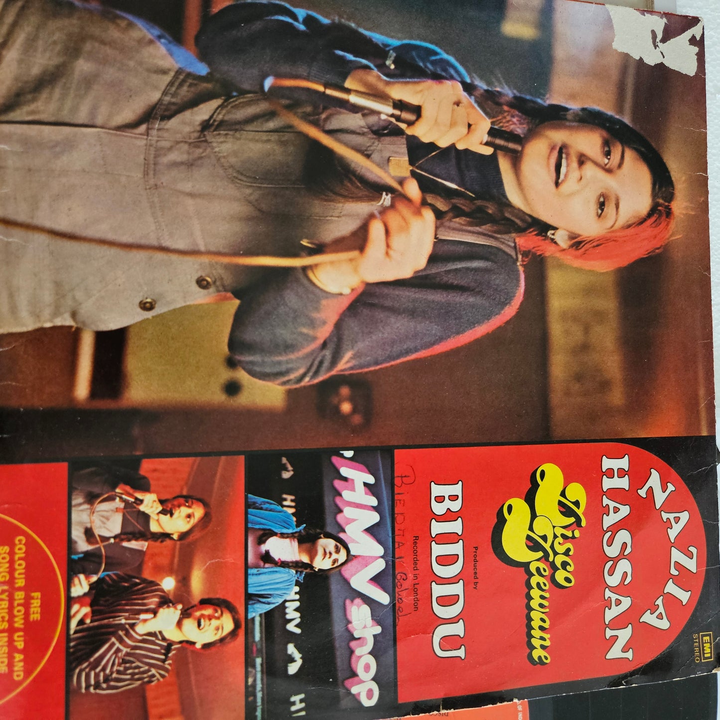 Nazia Hassan - Disco Deewane Blockbuster in VG+ condition
