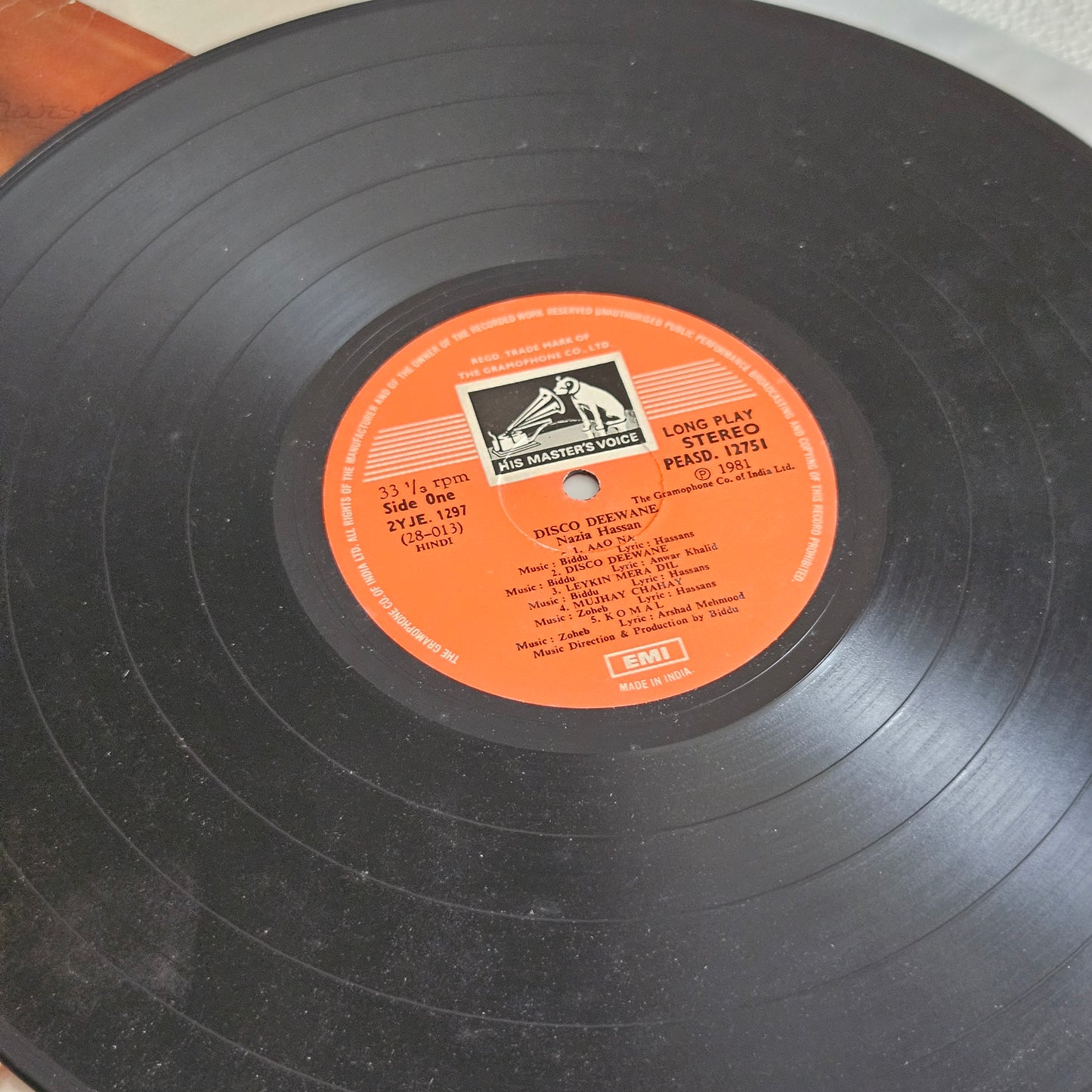 Nazia Hassan - Disco Deewane Blockbuster in VG+ condition