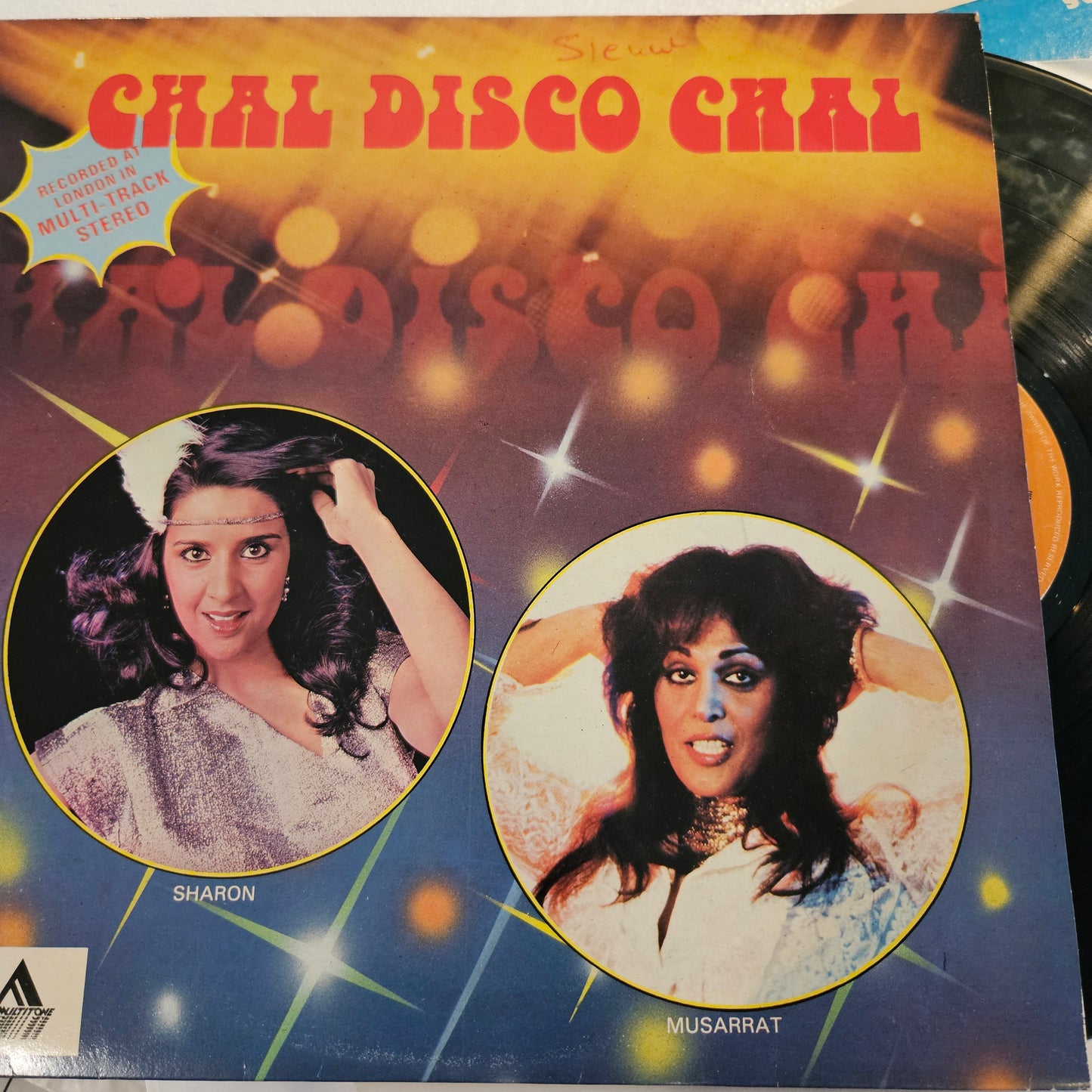 Sharon* and Musarrat* - Chal Disco Chal in Excellent - Superhit disco album of 80s -multitone records