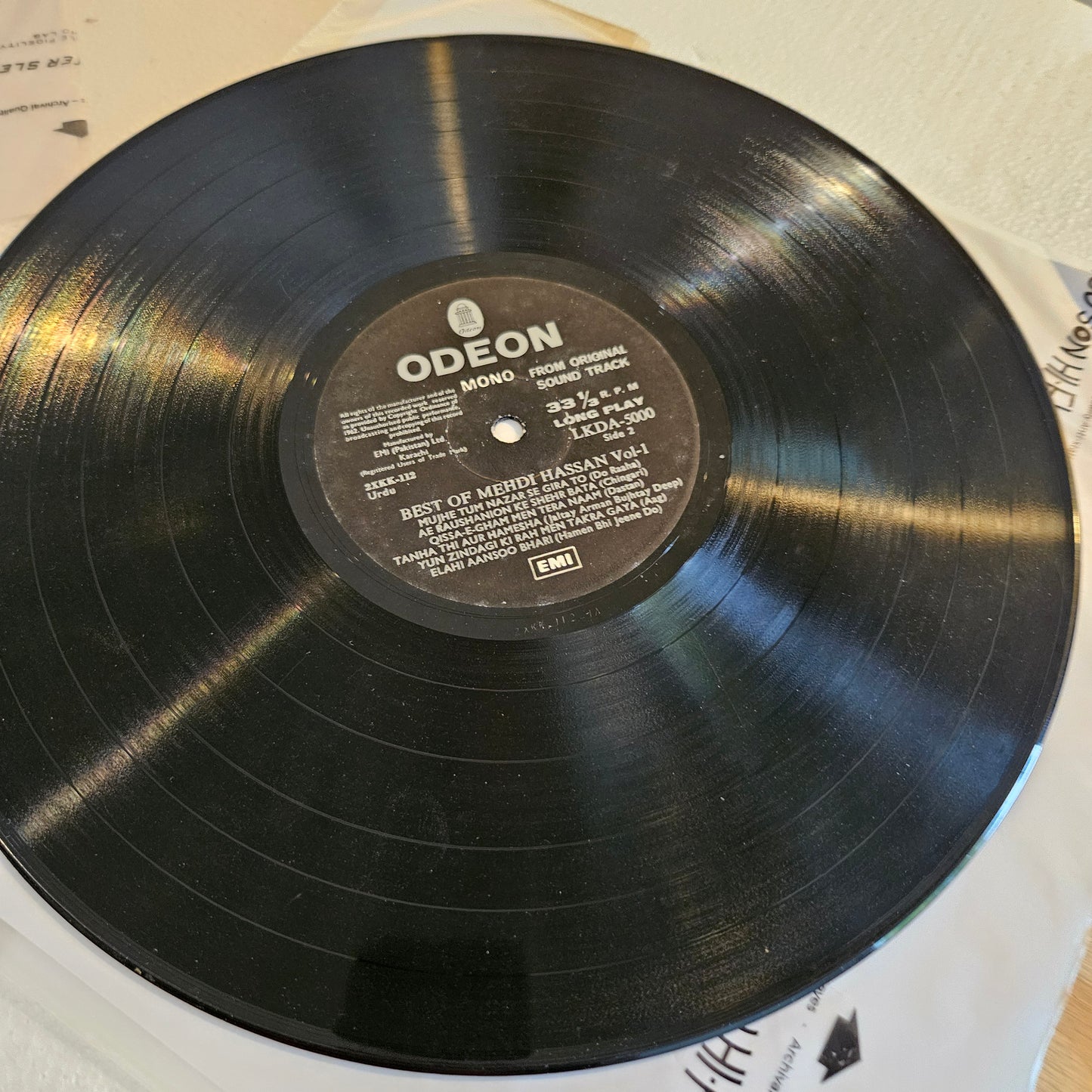 Mehdi hassan - Mehdi hassan - His best in VG++ condition LKDA-5000