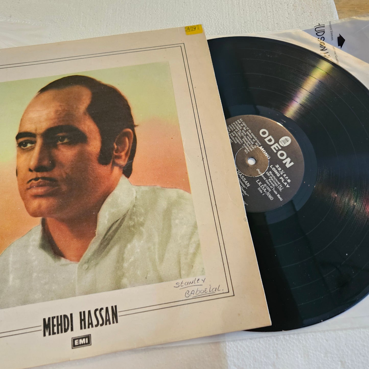 GHAZALS - Mehdi hassan Ghazals from pakistani films near Mint - EMI - LKDA 5060