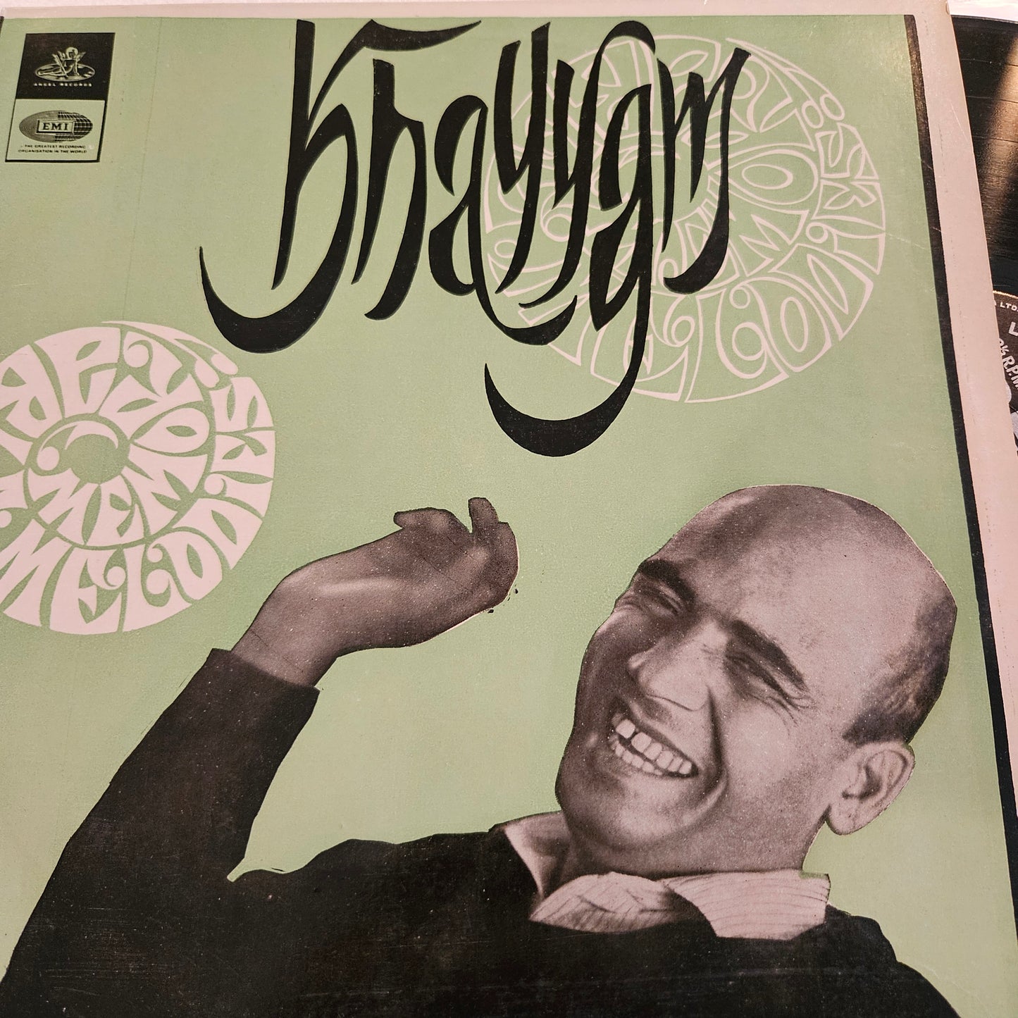 Khayyam -  Memorable Melodies in Excellent  - 3AEX 5176 including songs  of Aakhri Khat and rare song Tum apna ranj-o-gham