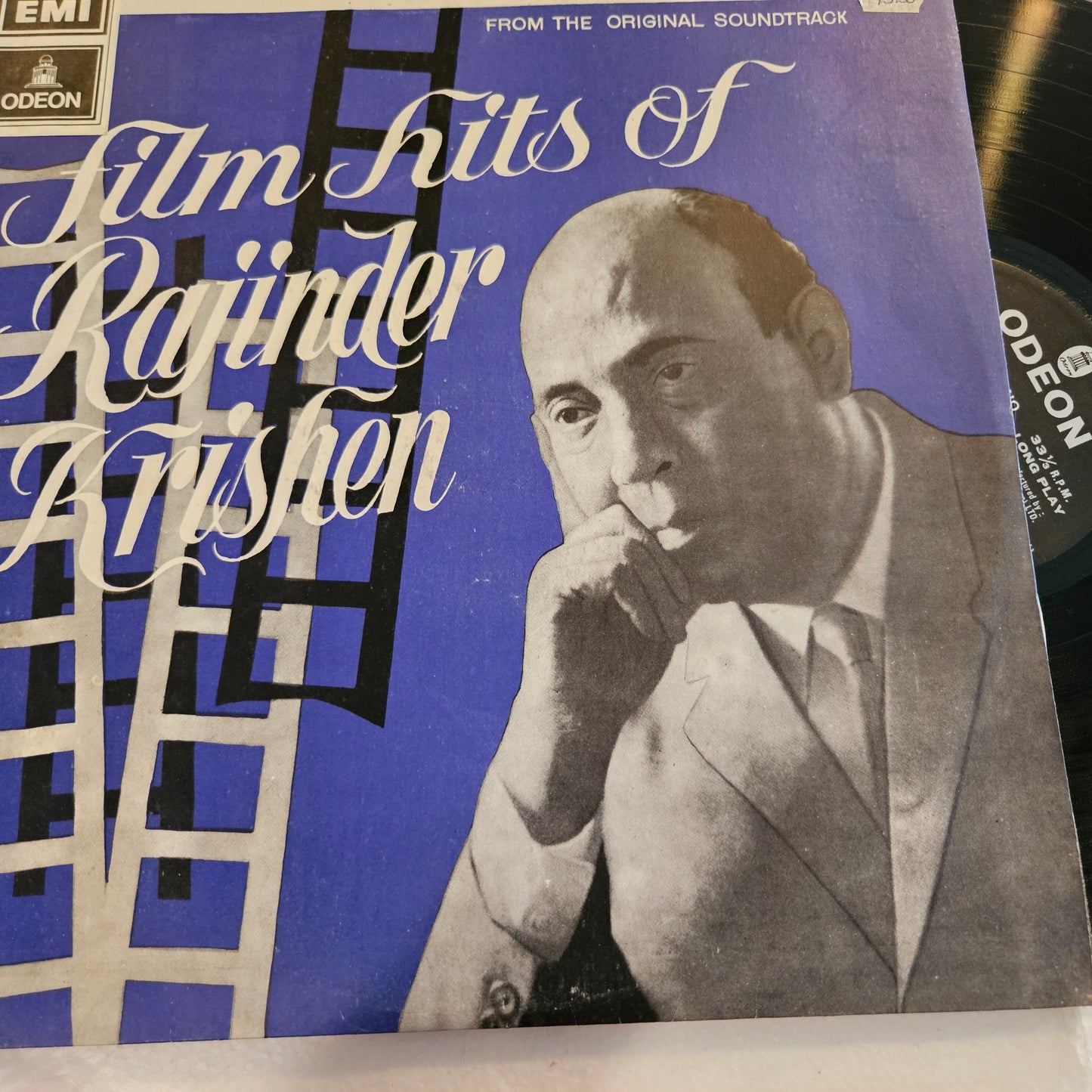 Rajinder Krishnan - his film hits - Rare Odeon edition in near mint condition from original soundtracks