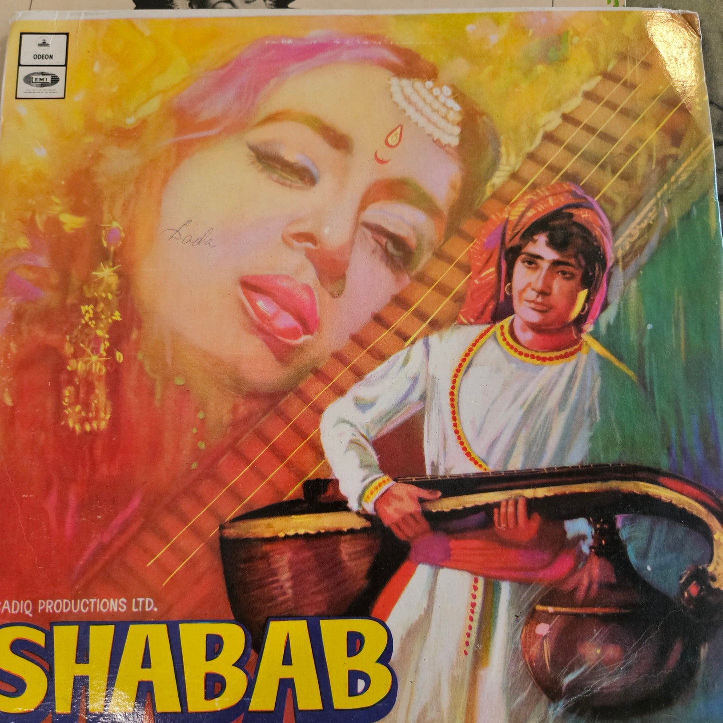 4  Lps of Great Maestro NAUSHAD  1.Mother India, 2.Shabab 3. Aadmi and 4. Baiju Bawra in Pristine Condition