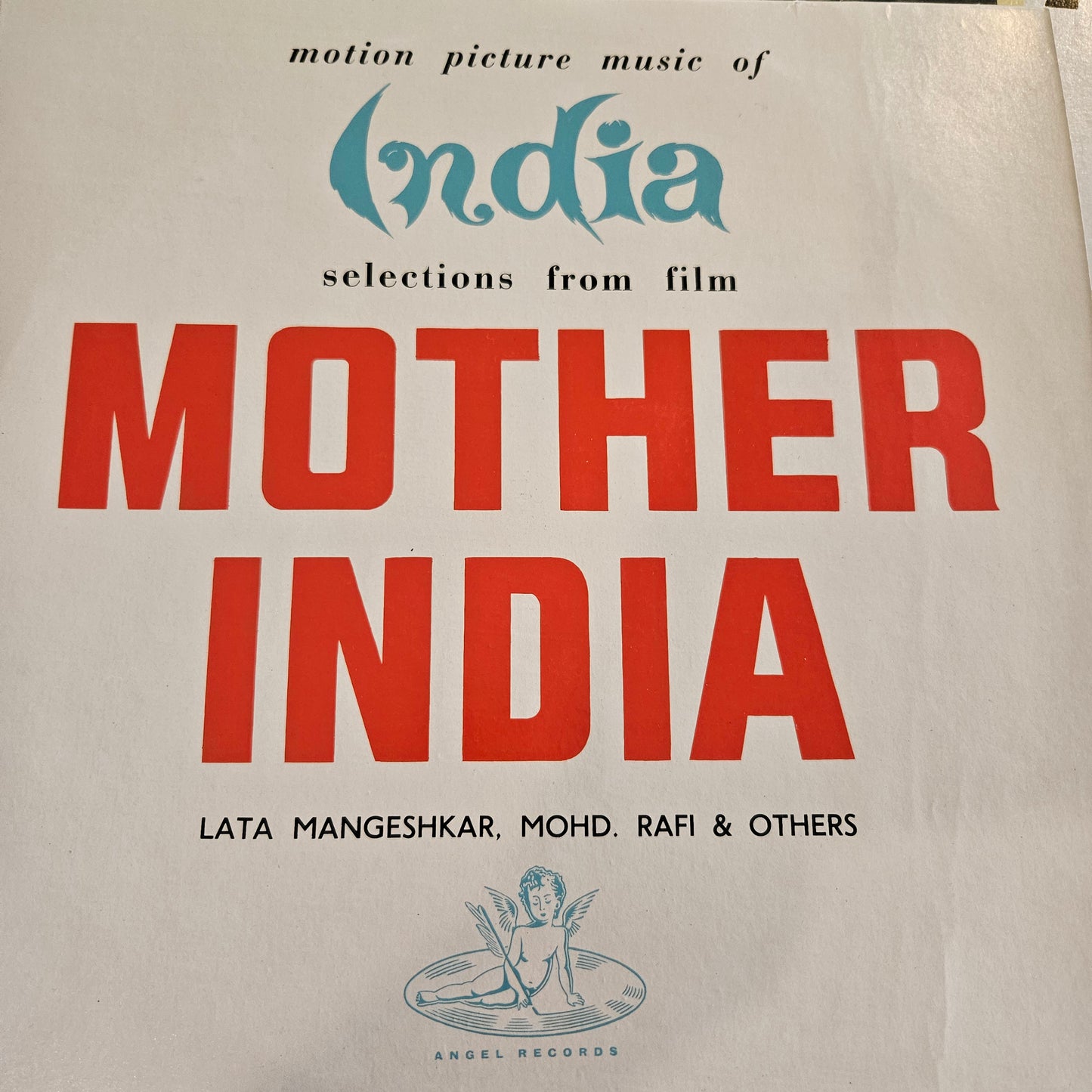 4  Lps of Great Maestro NAUSHAD  1.Mother India, 2.Shabab 3. Aadmi and 4. Baiju Bawra in Pristine Condition